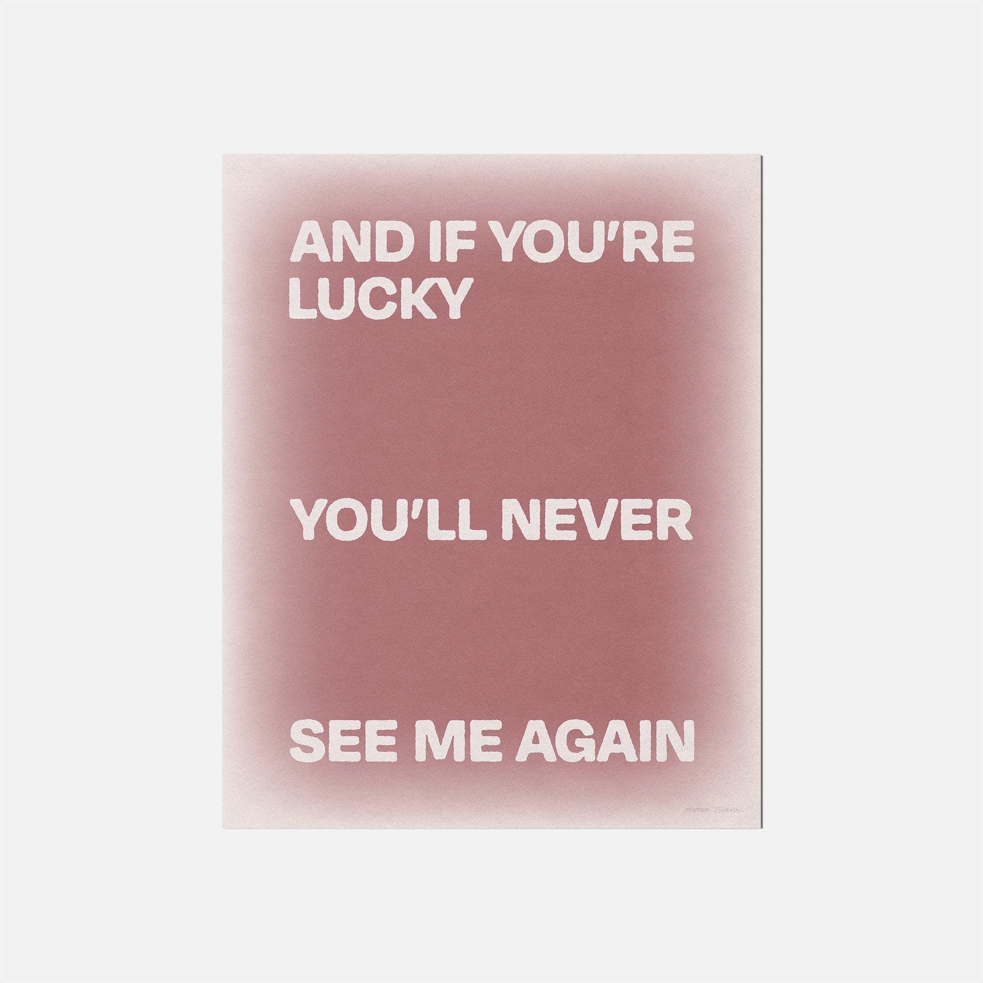 AGAIN PRINT