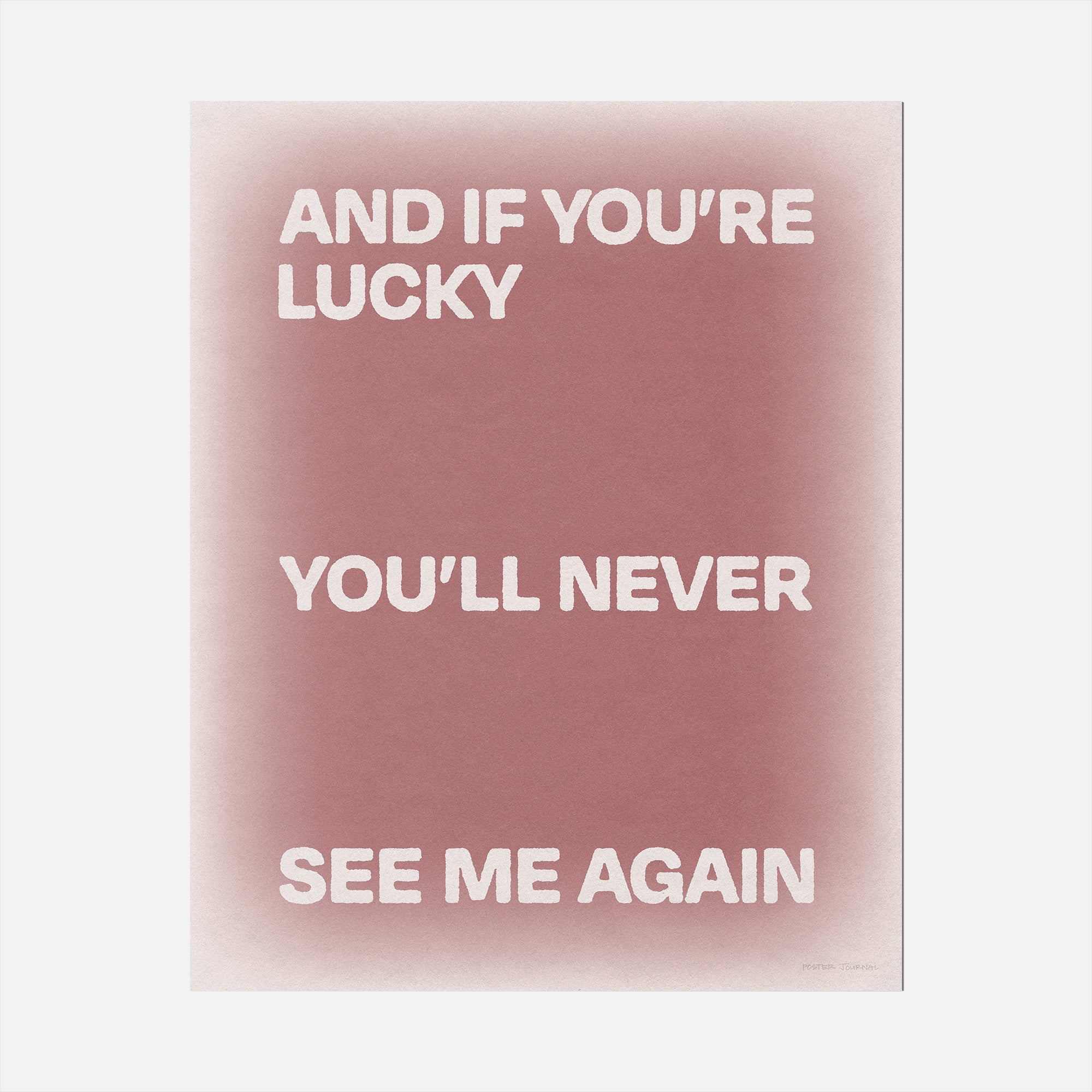 AGAIN PRINT