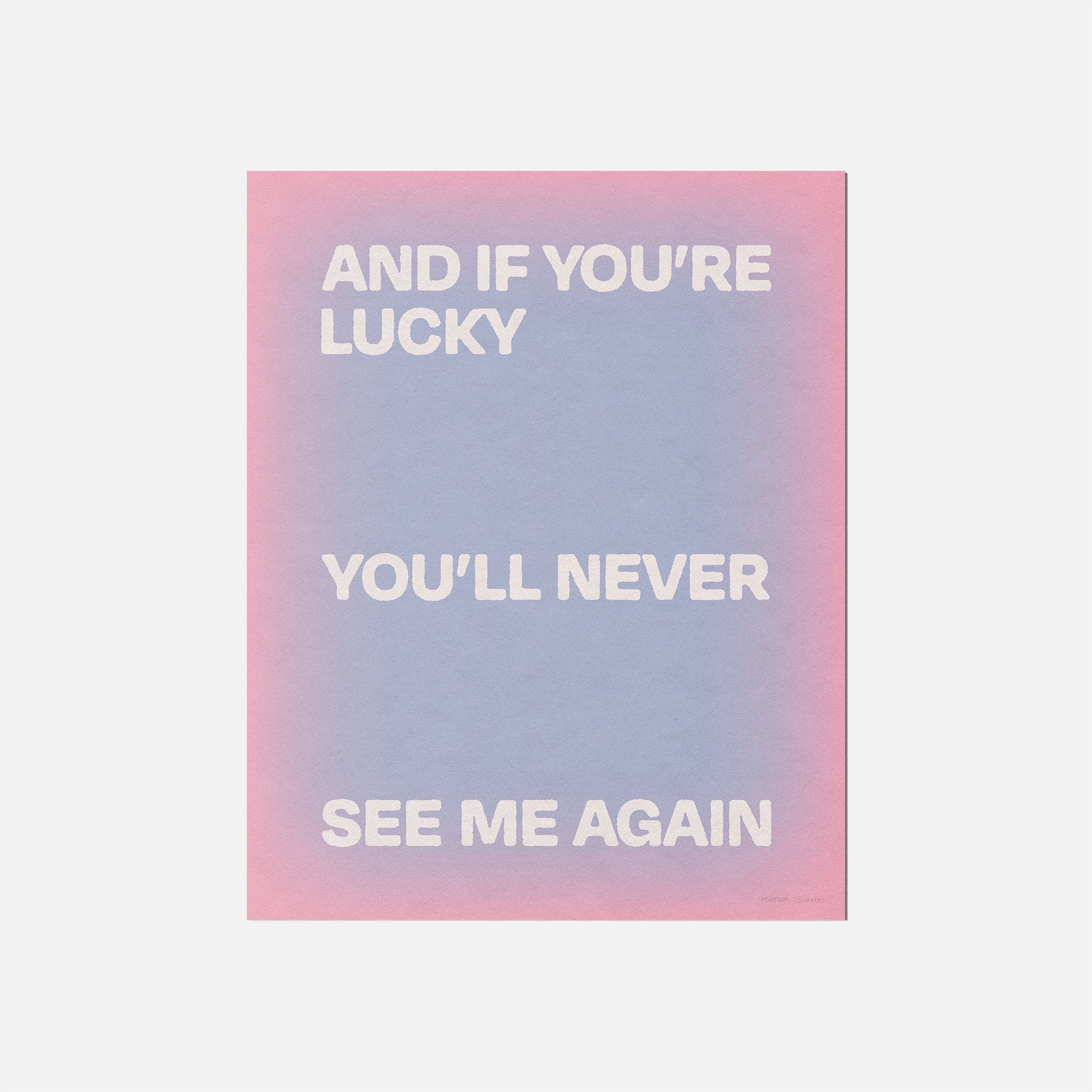 AGAIN PRINT
