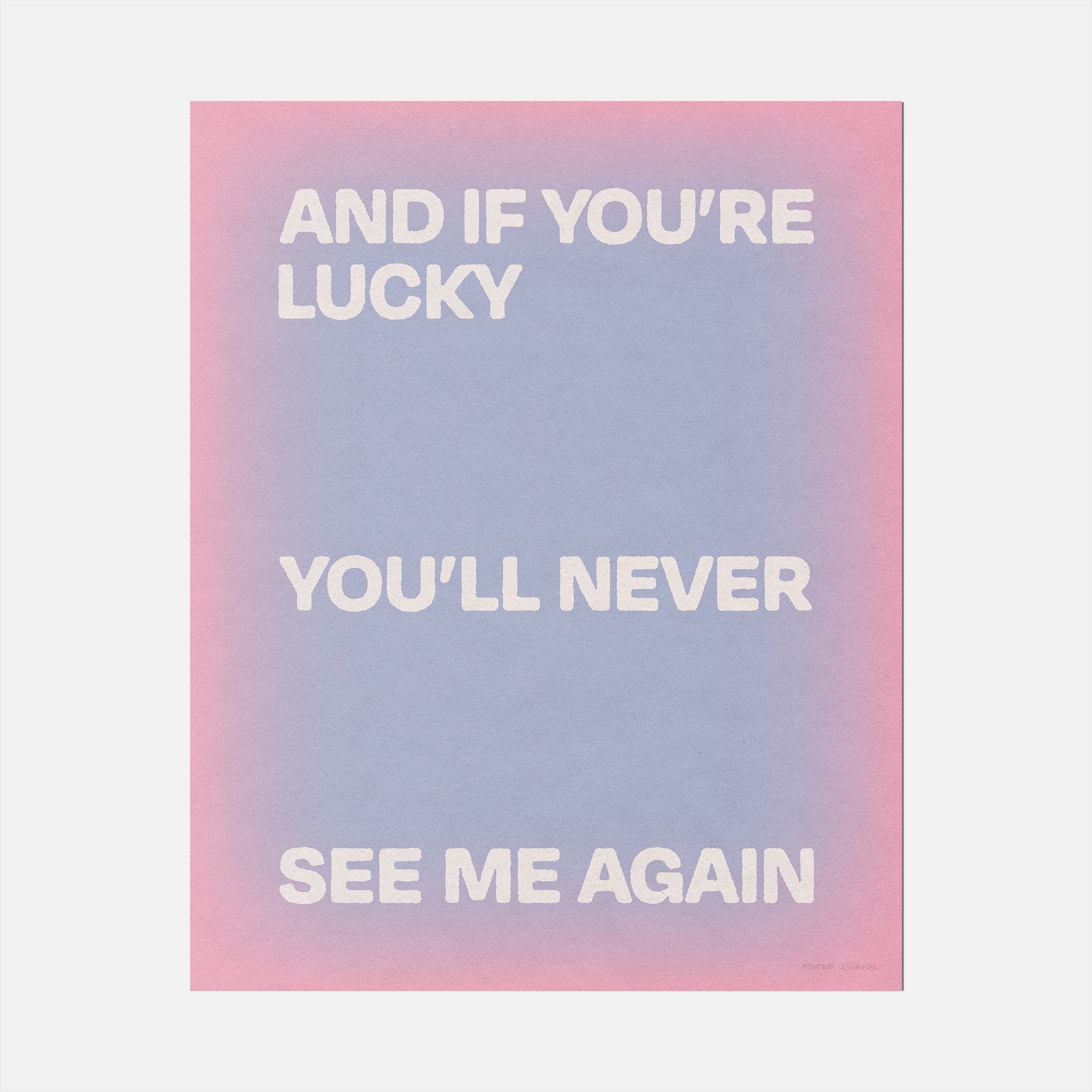 AGAIN PRINT