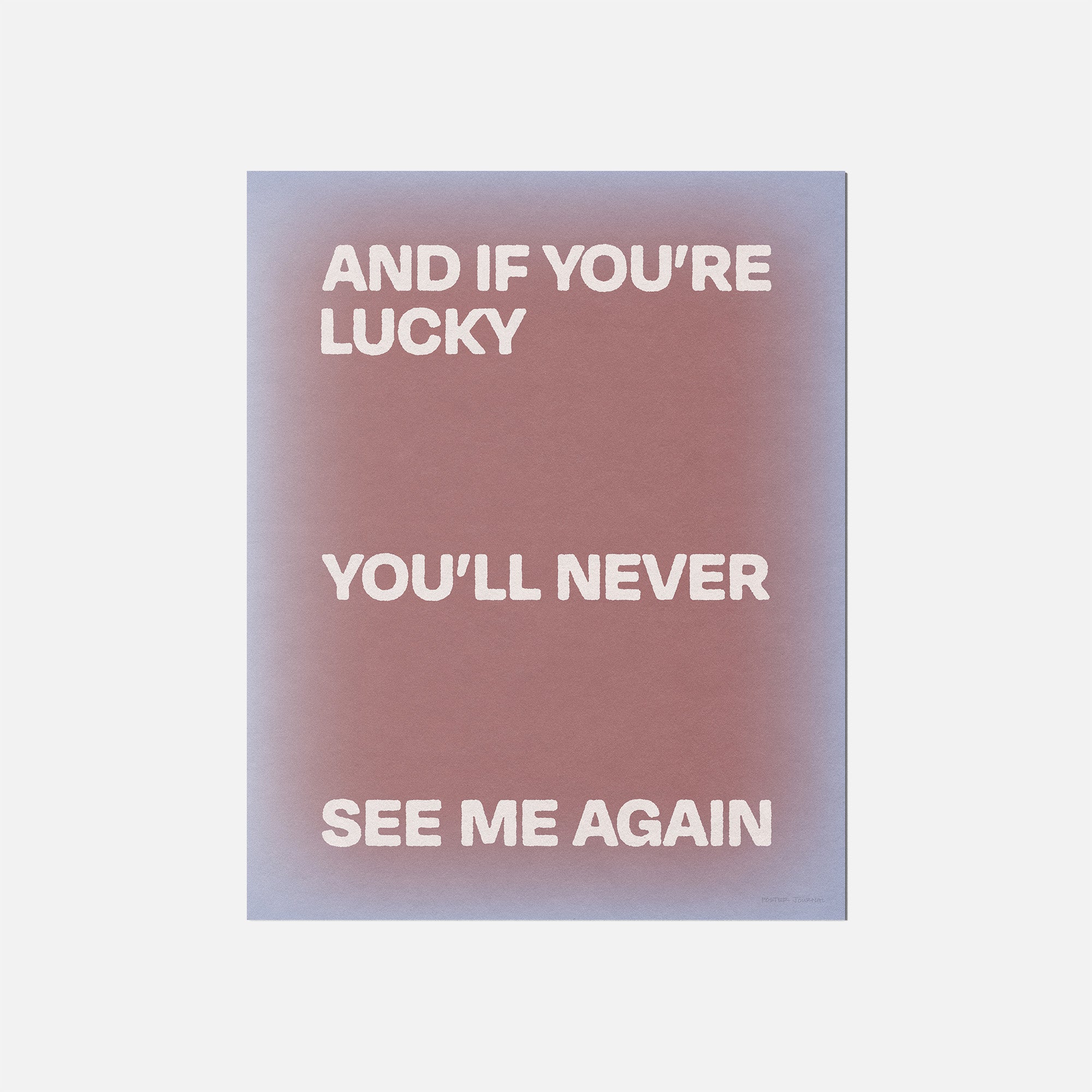 AGAIN PRINT