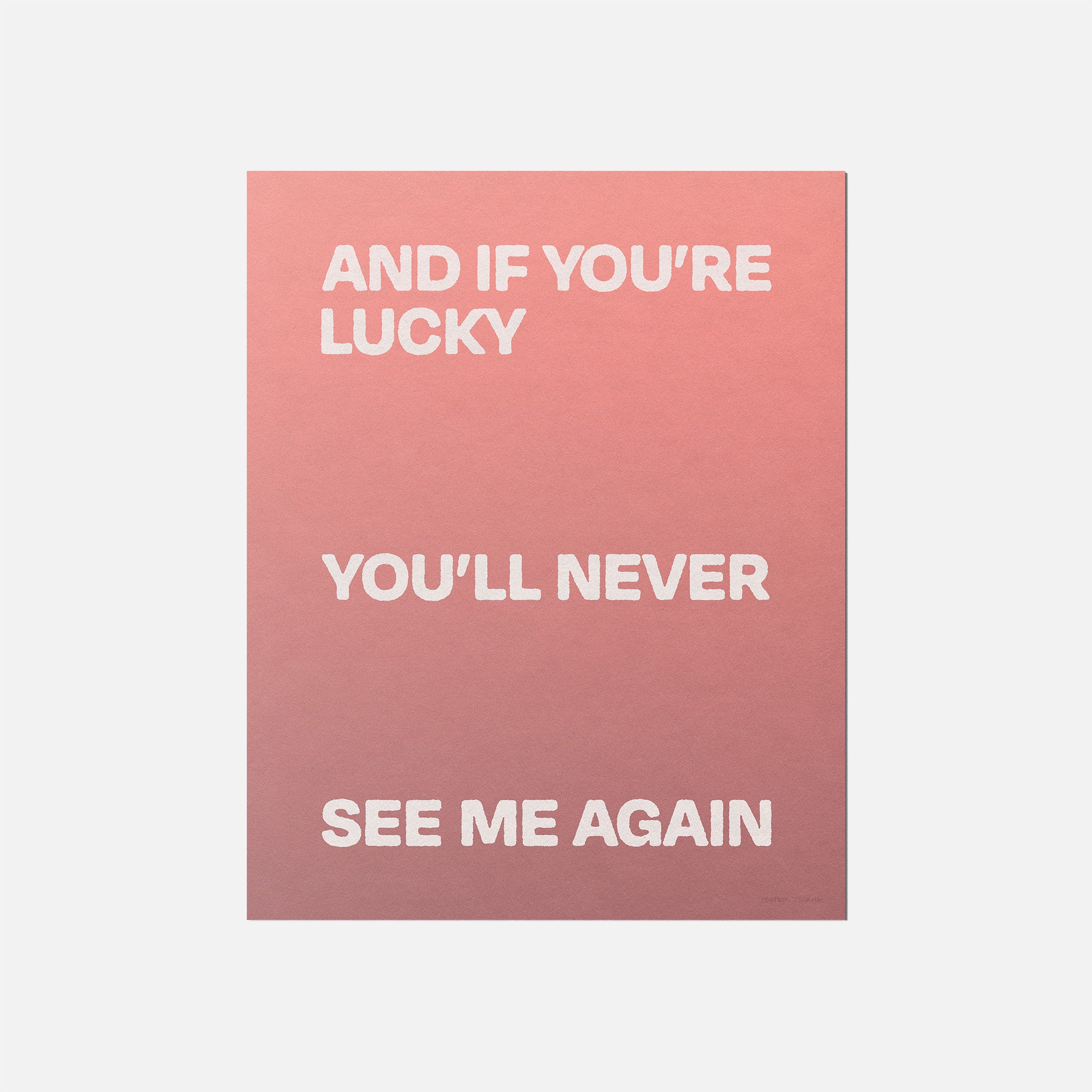 AGAIN PRINT