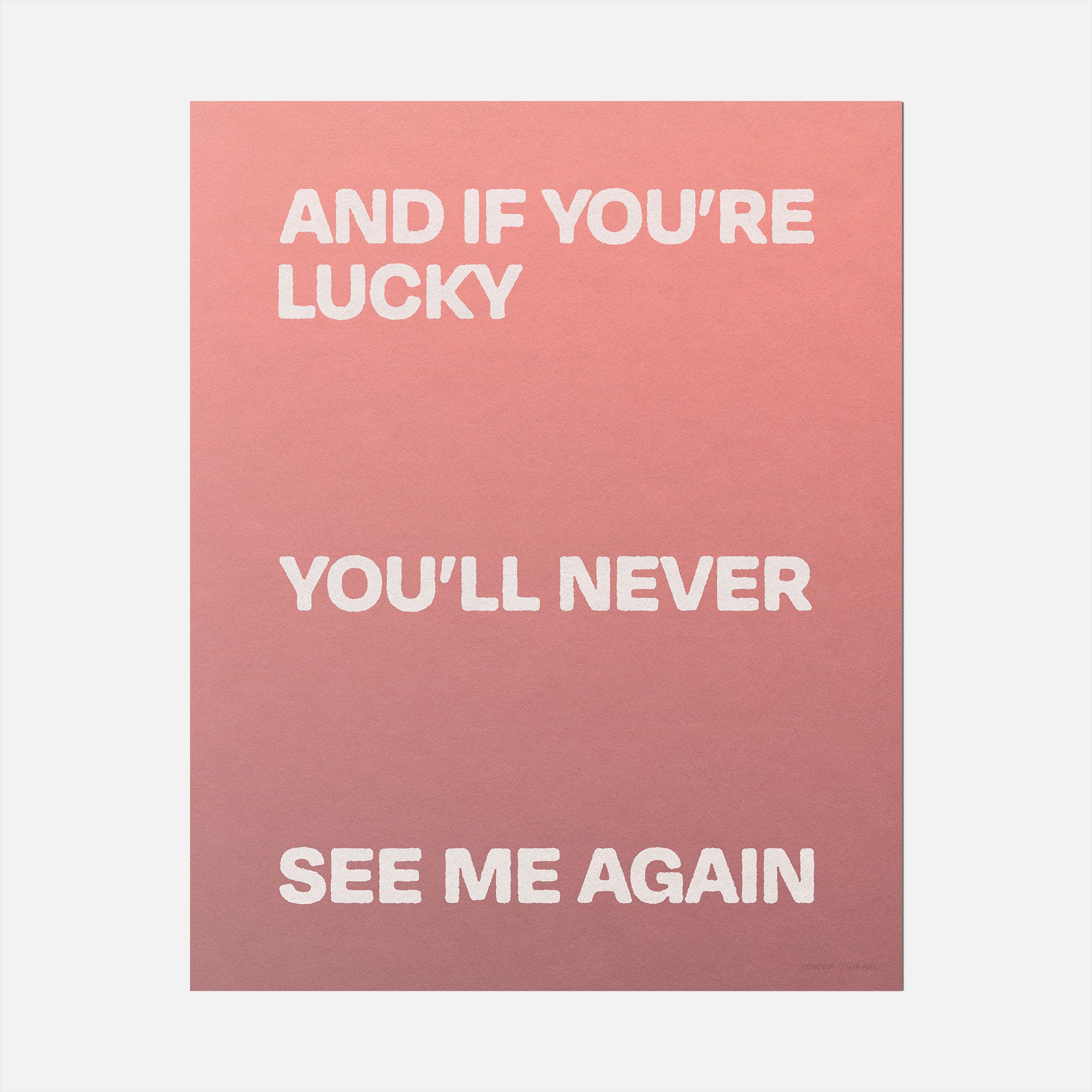 AGAIN PRINT