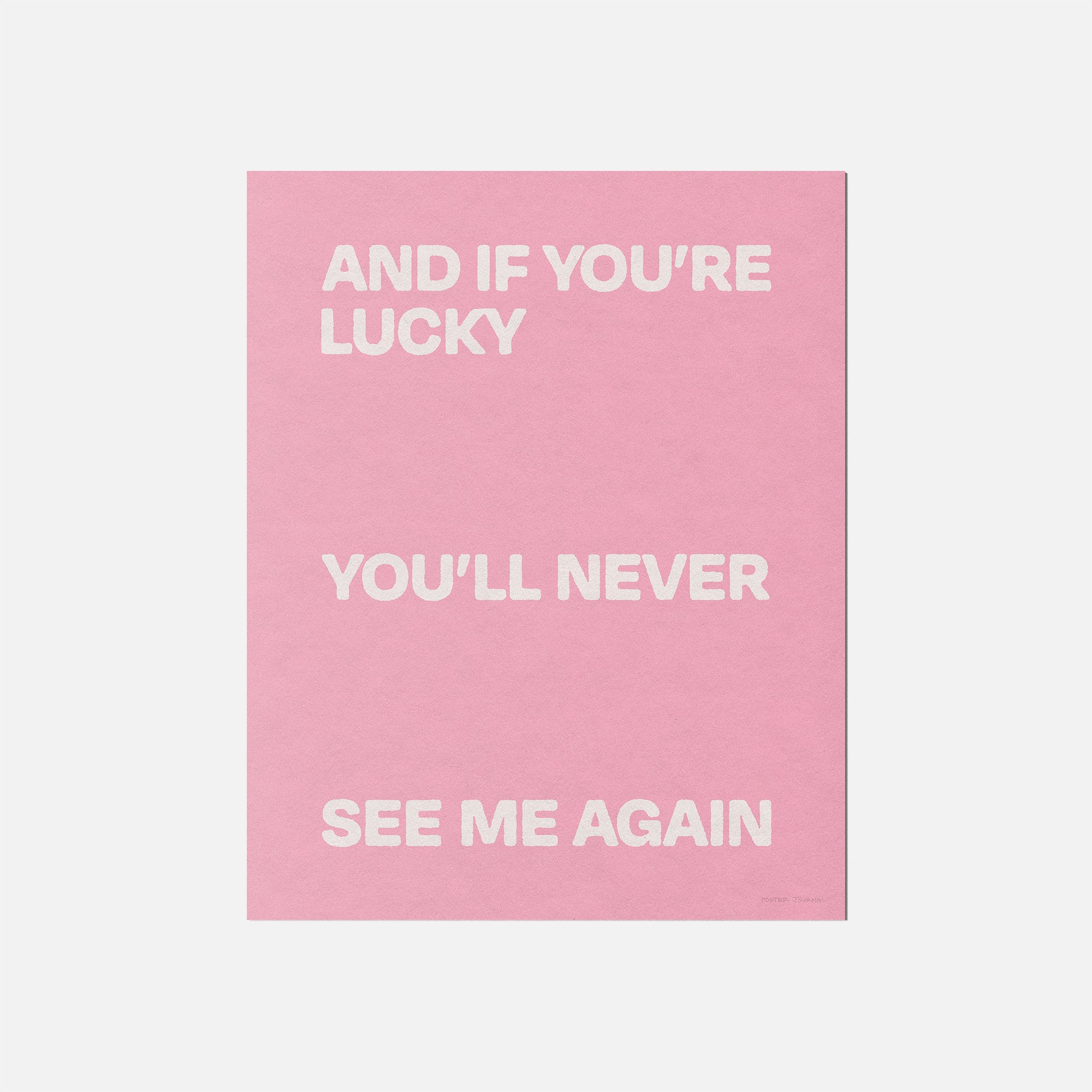 AGAIN PRINT