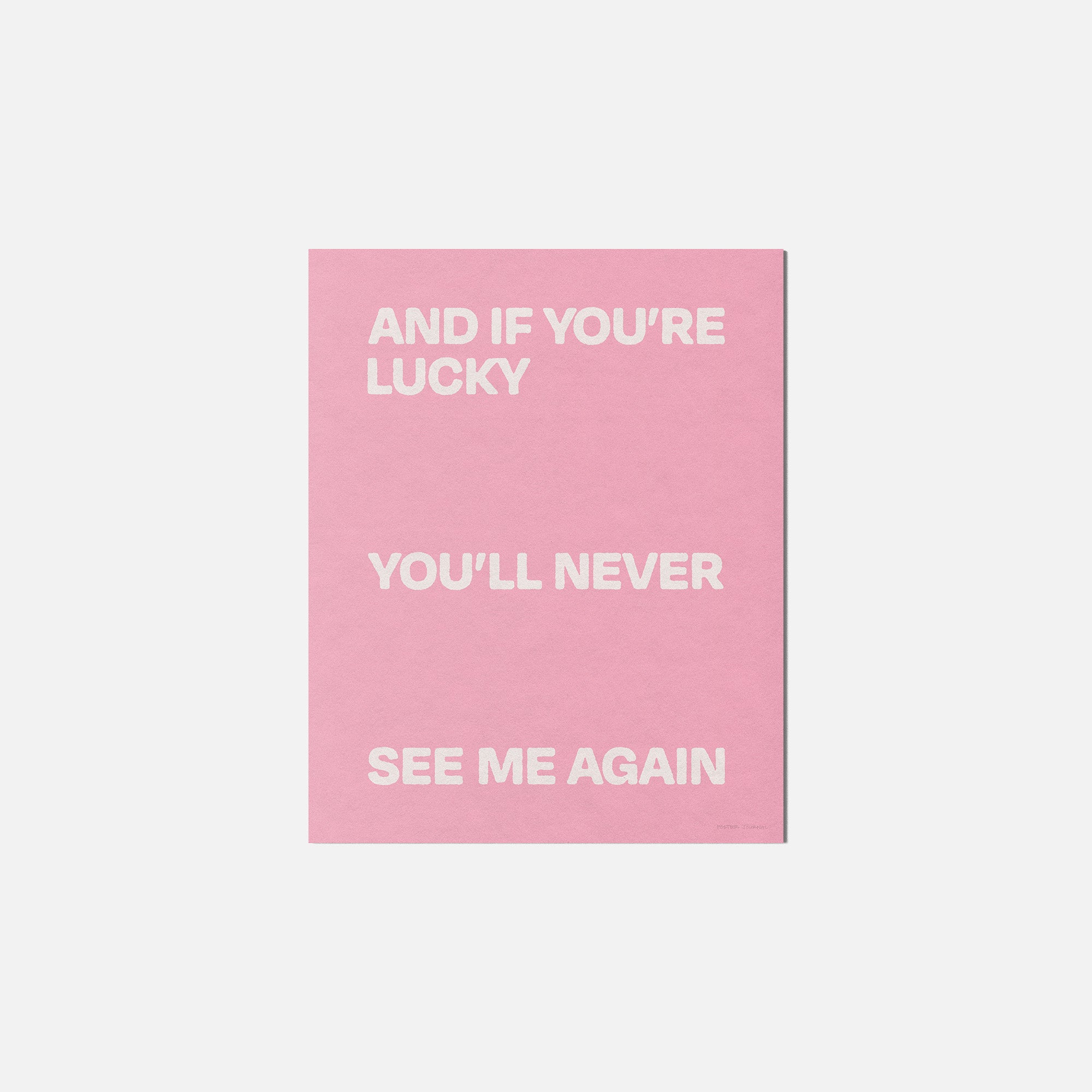 AGAIN PRINT