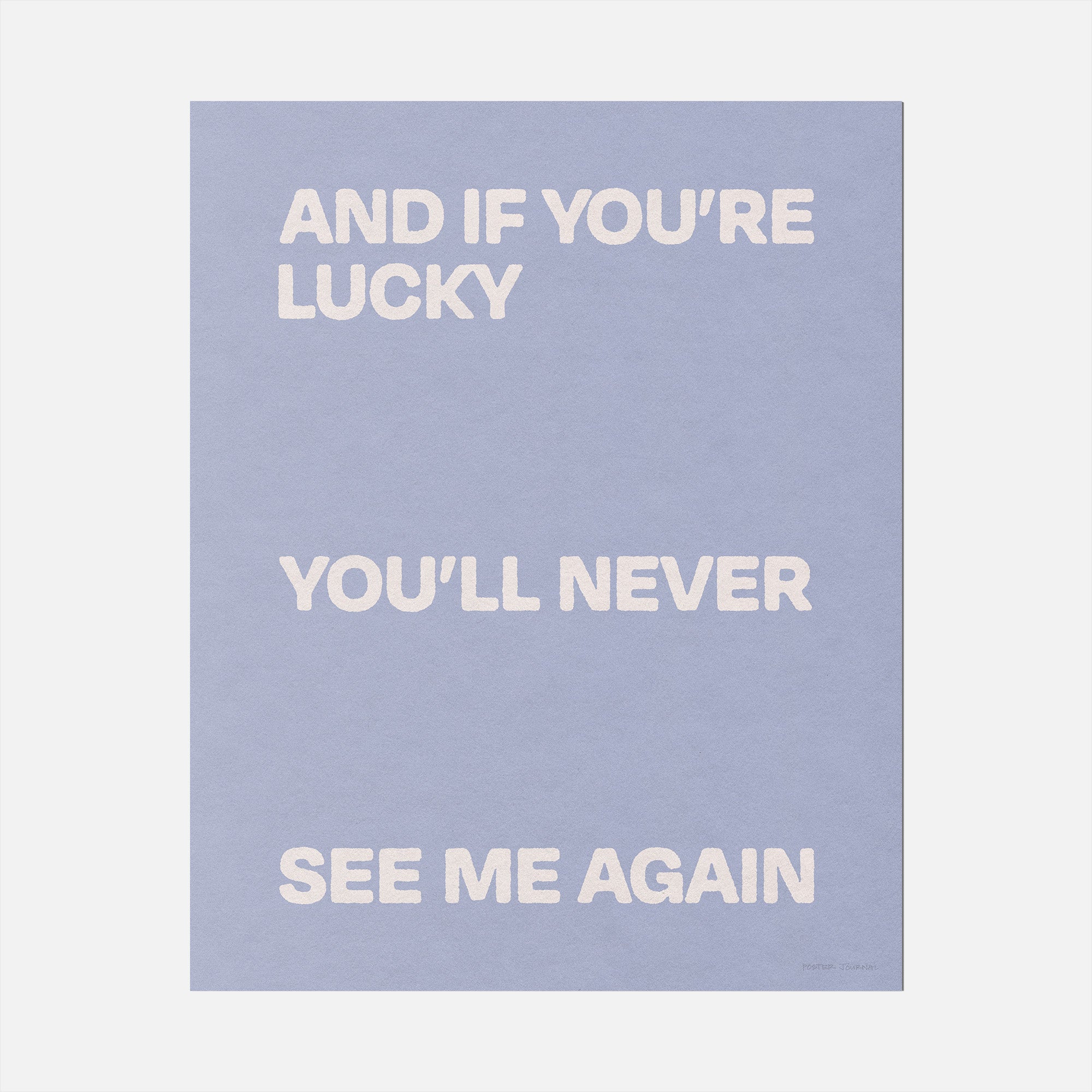 AGAIN PRINT