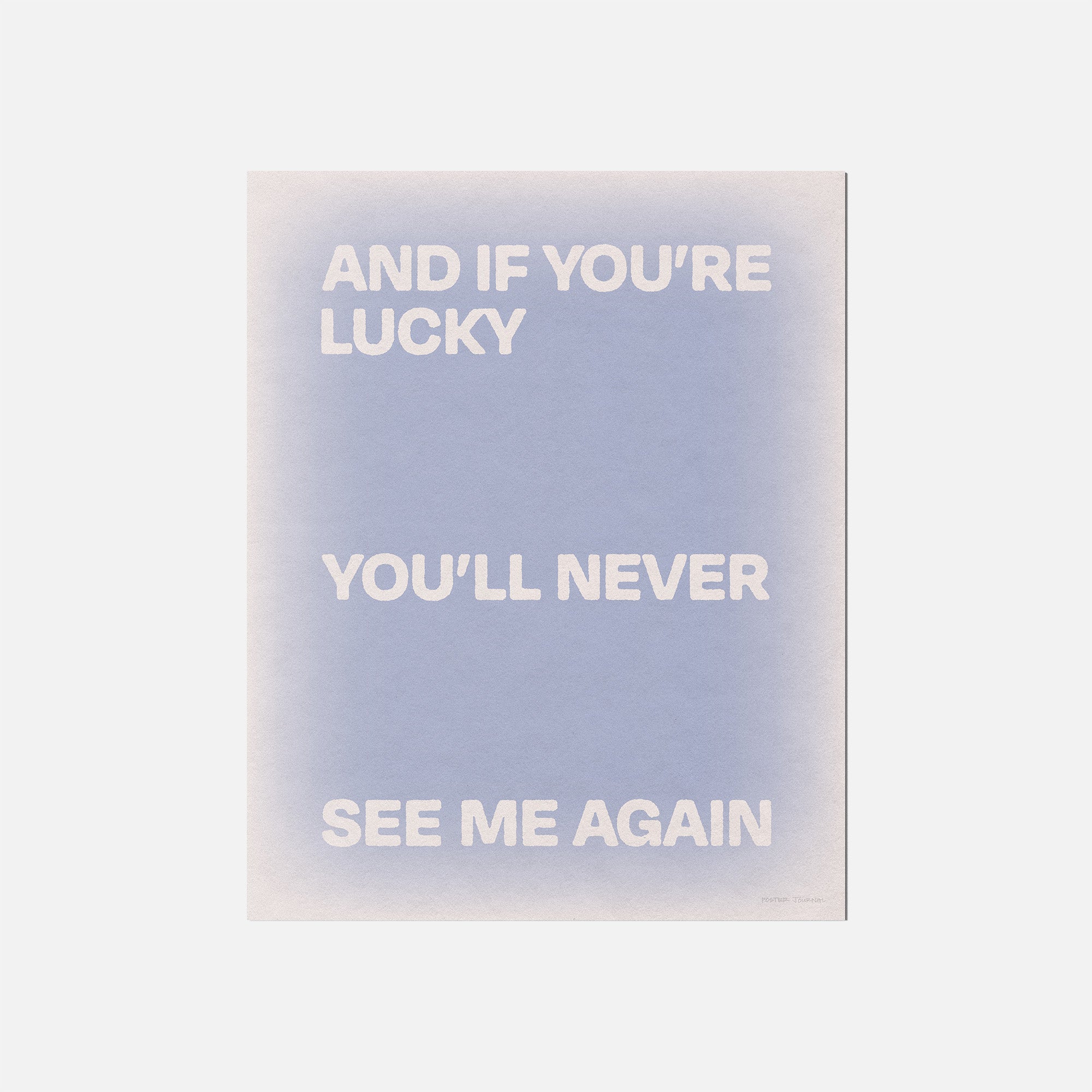 AGAIN PRINT