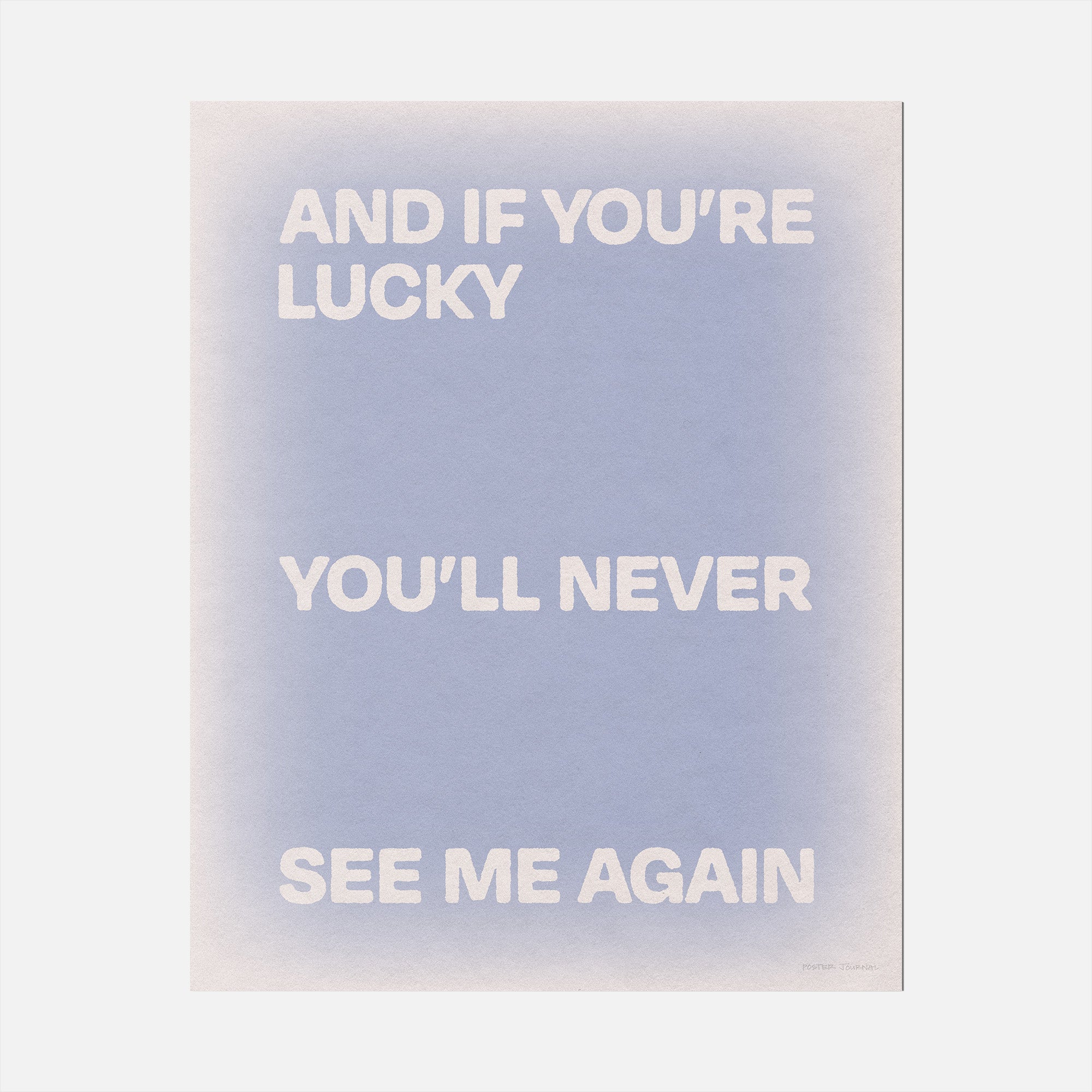 AGAIN PRINT
