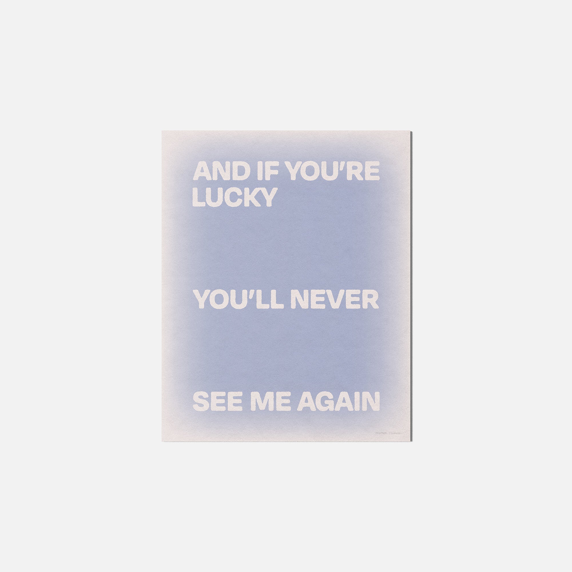 AGAIN PRINT