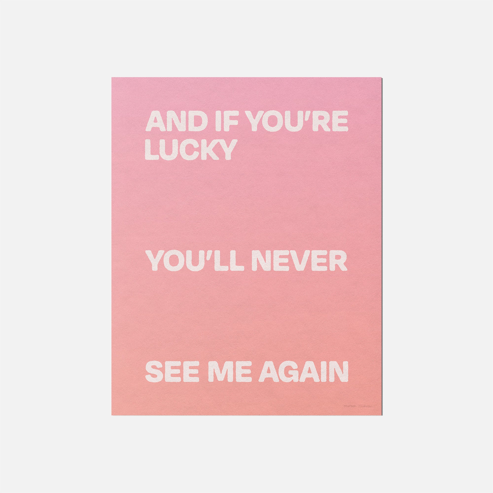AGAIN PRINT