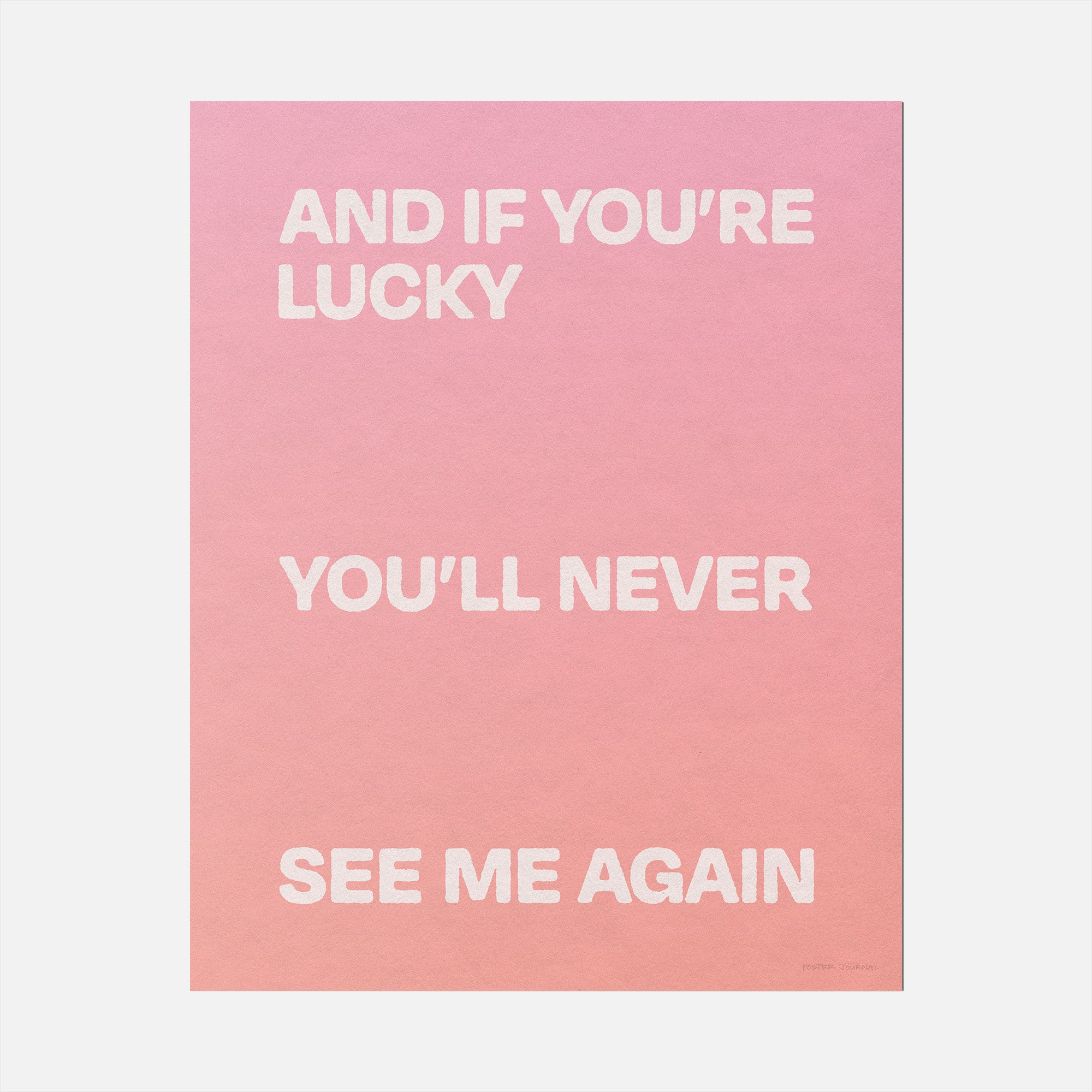AGAIN PRINT