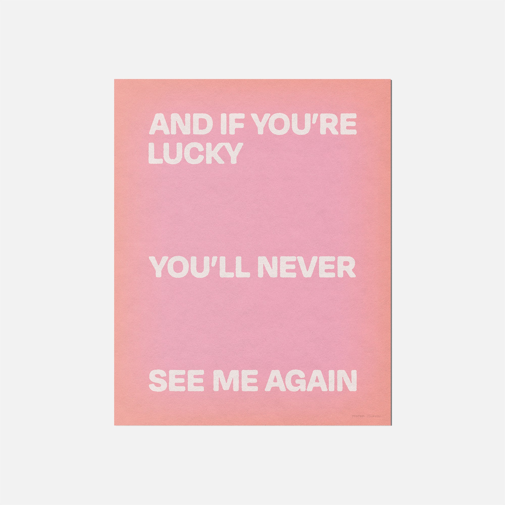 AGAIN PRINT
