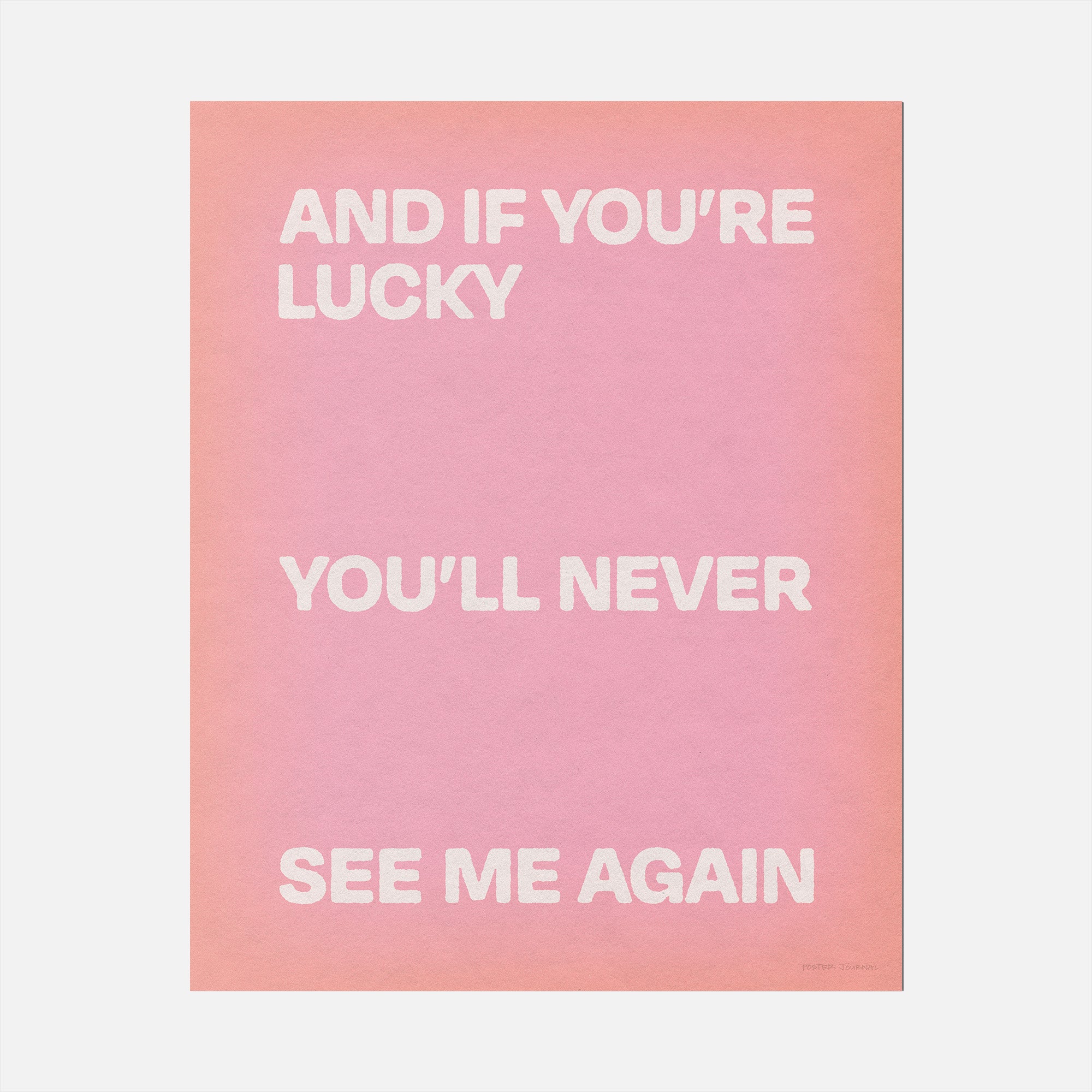 AGAIN PRINT