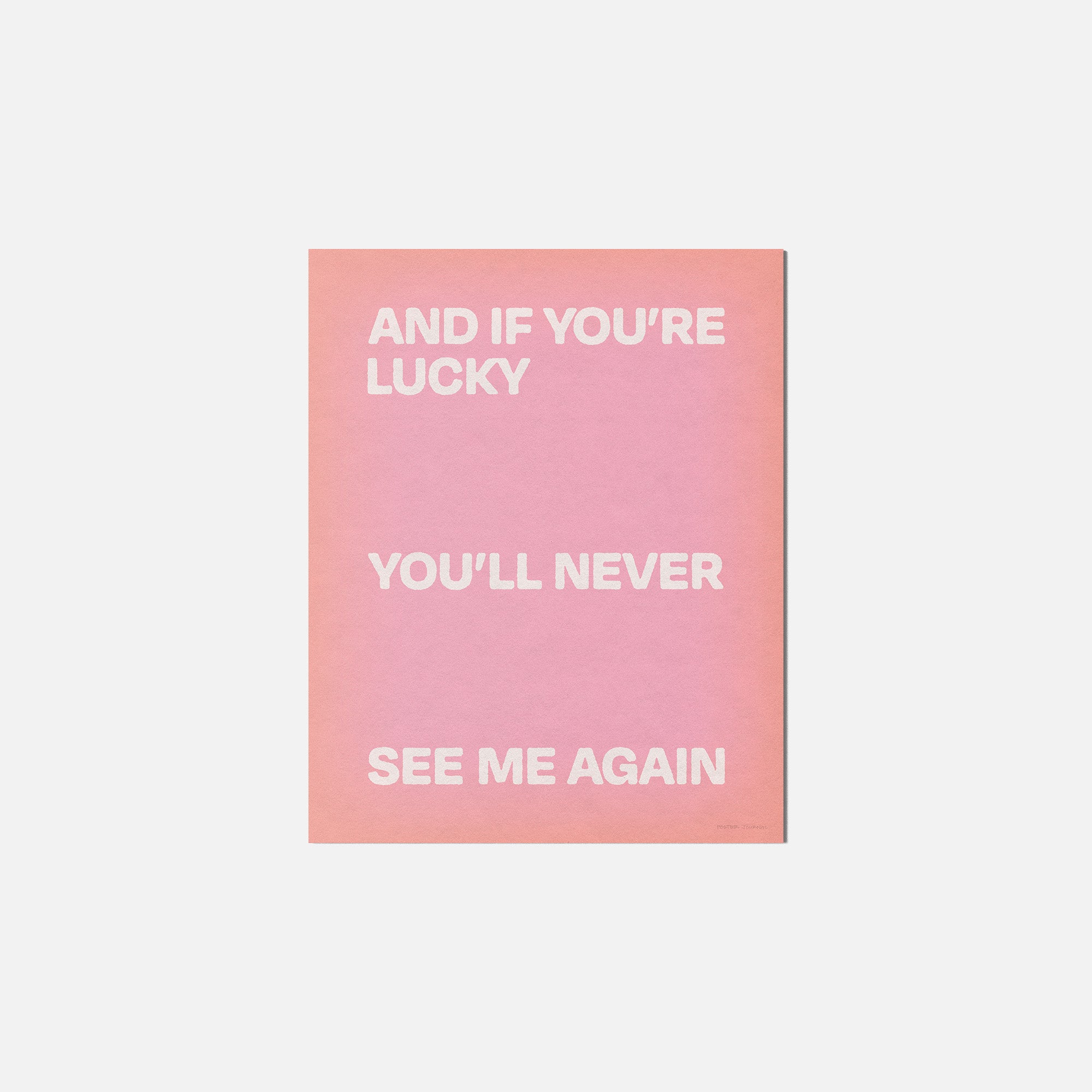 AGAIN PRINT