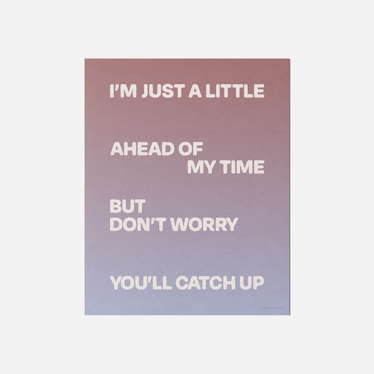 AHEAD PRINT