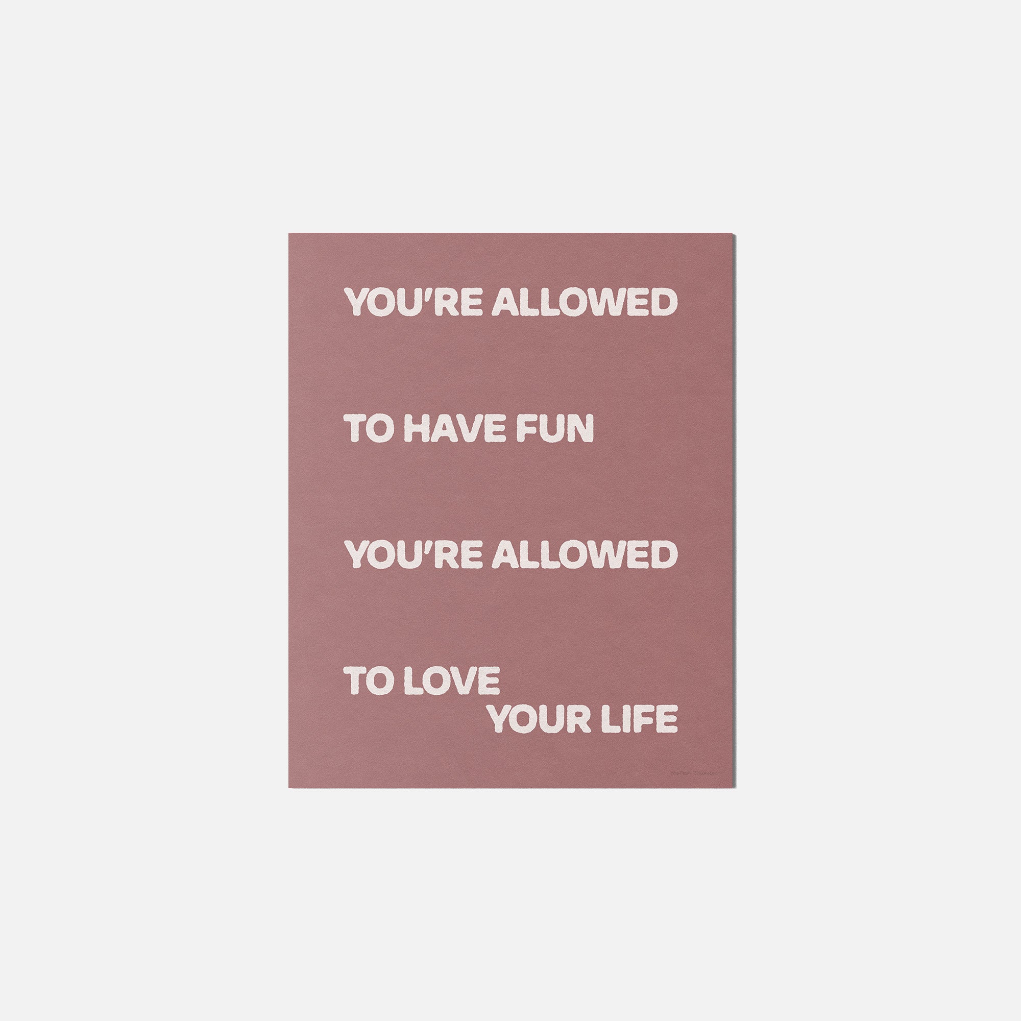 ALLOWED PRINT