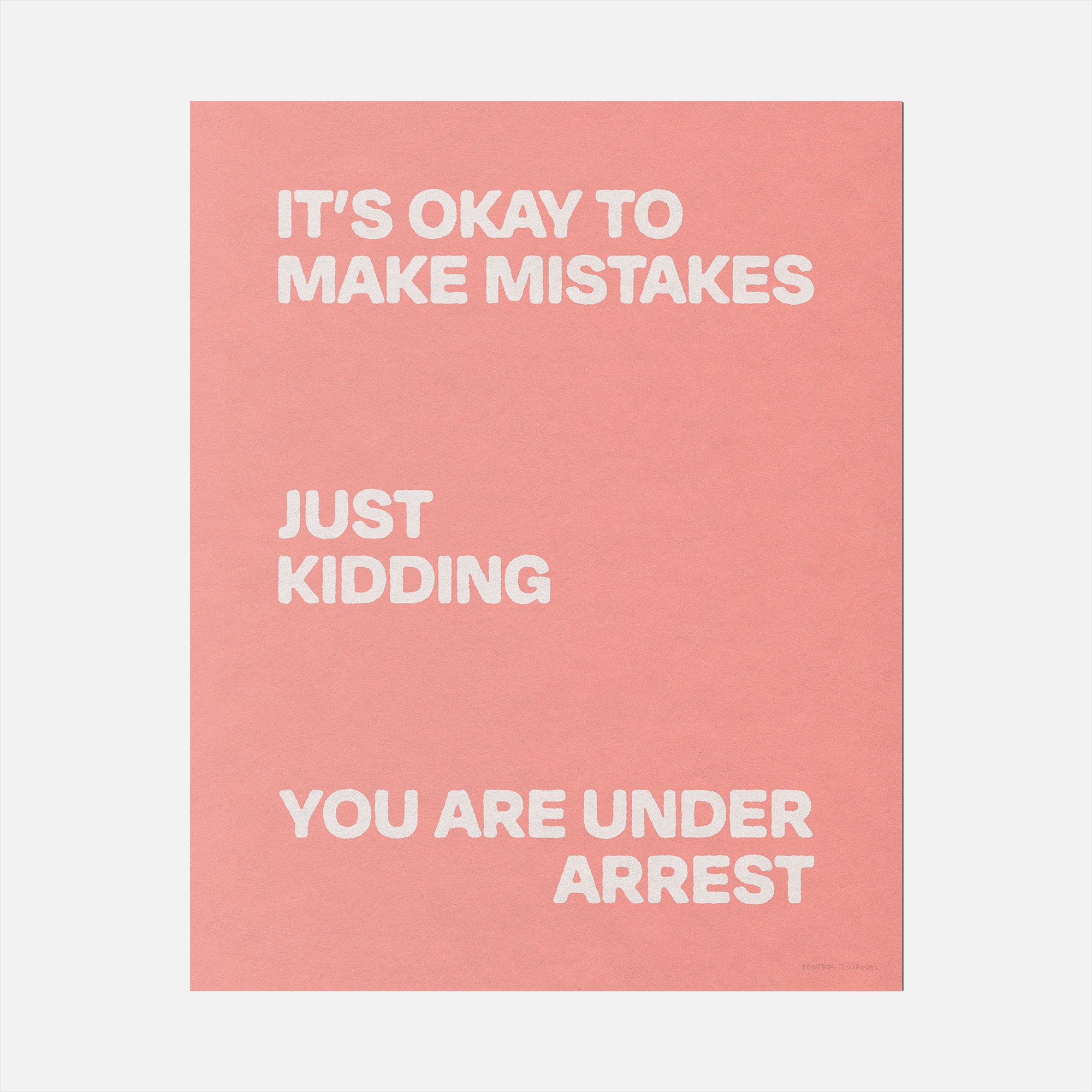 ARREST PRINT