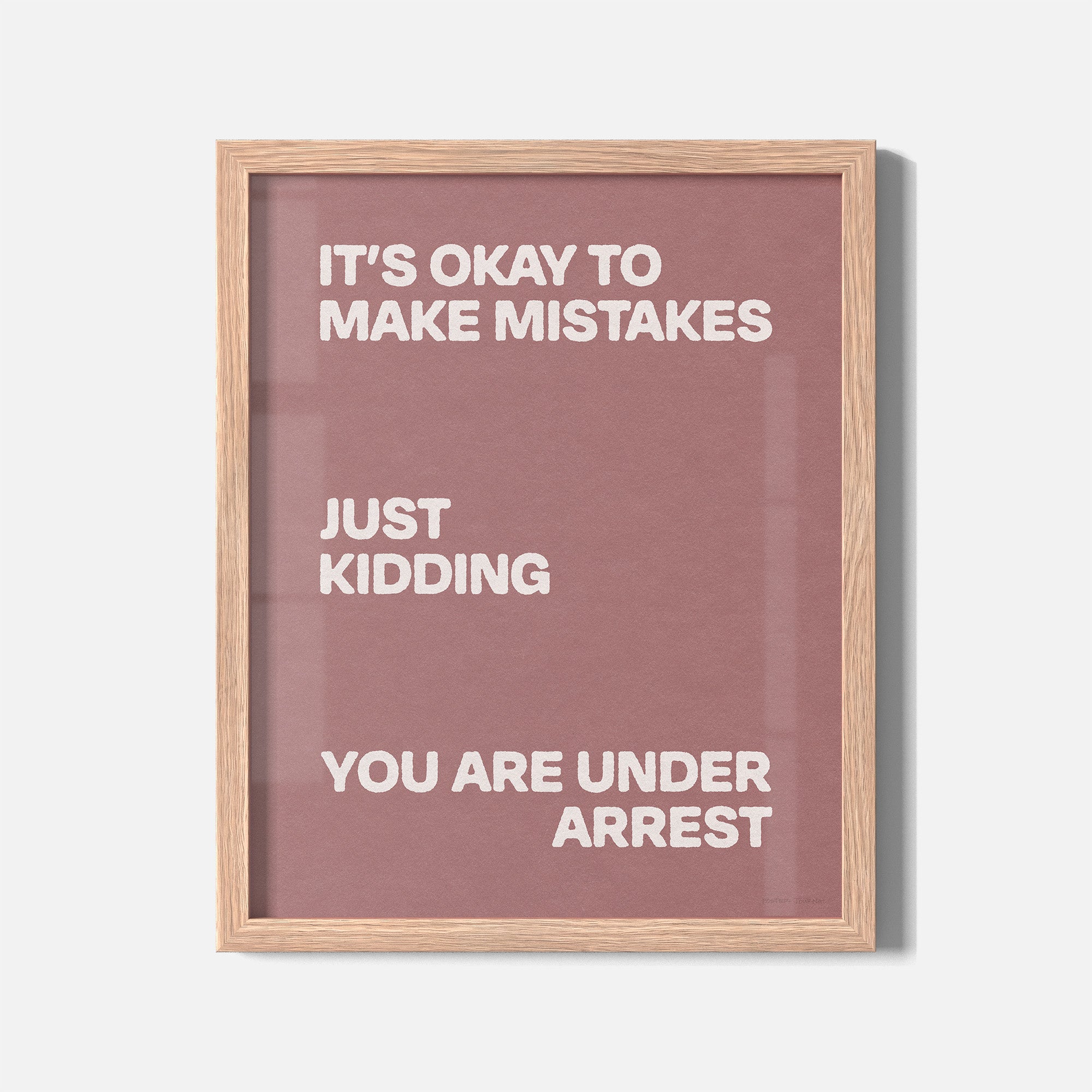 ARREST PRINT