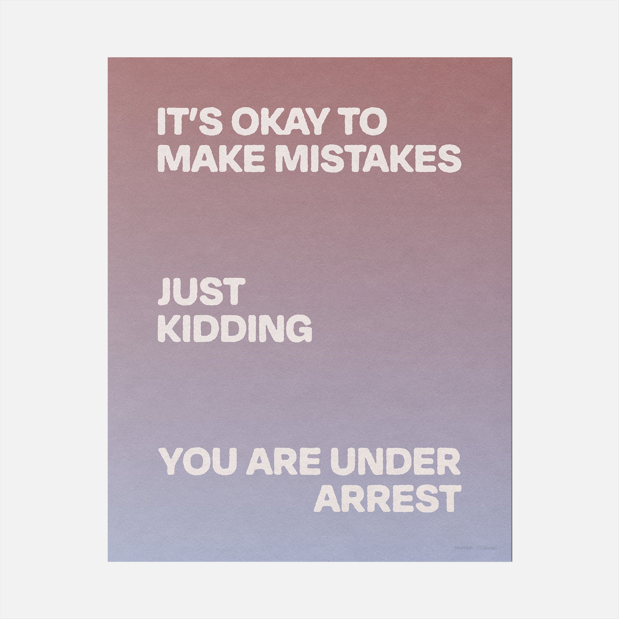 ARREST PRINT
