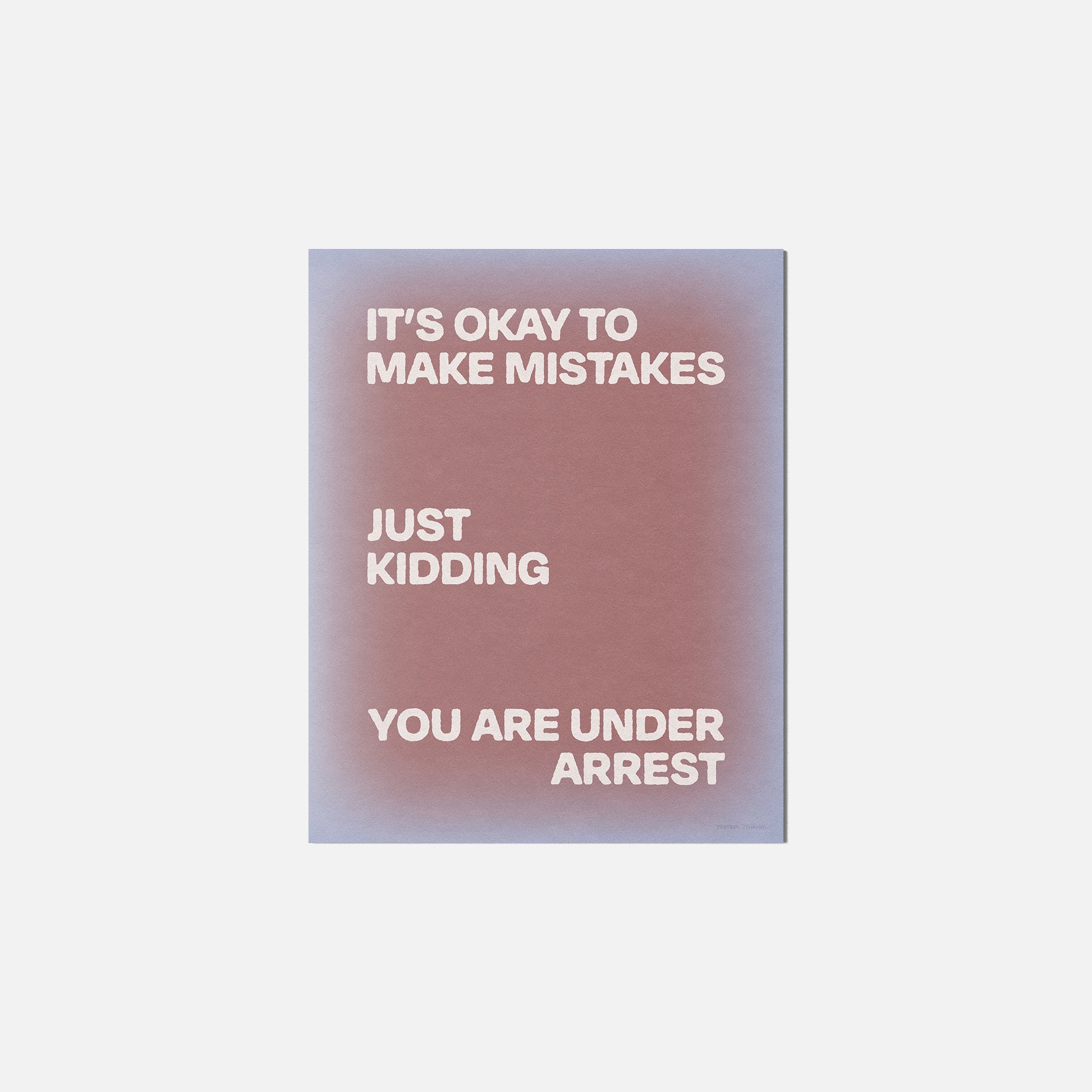 ARREST PRINT