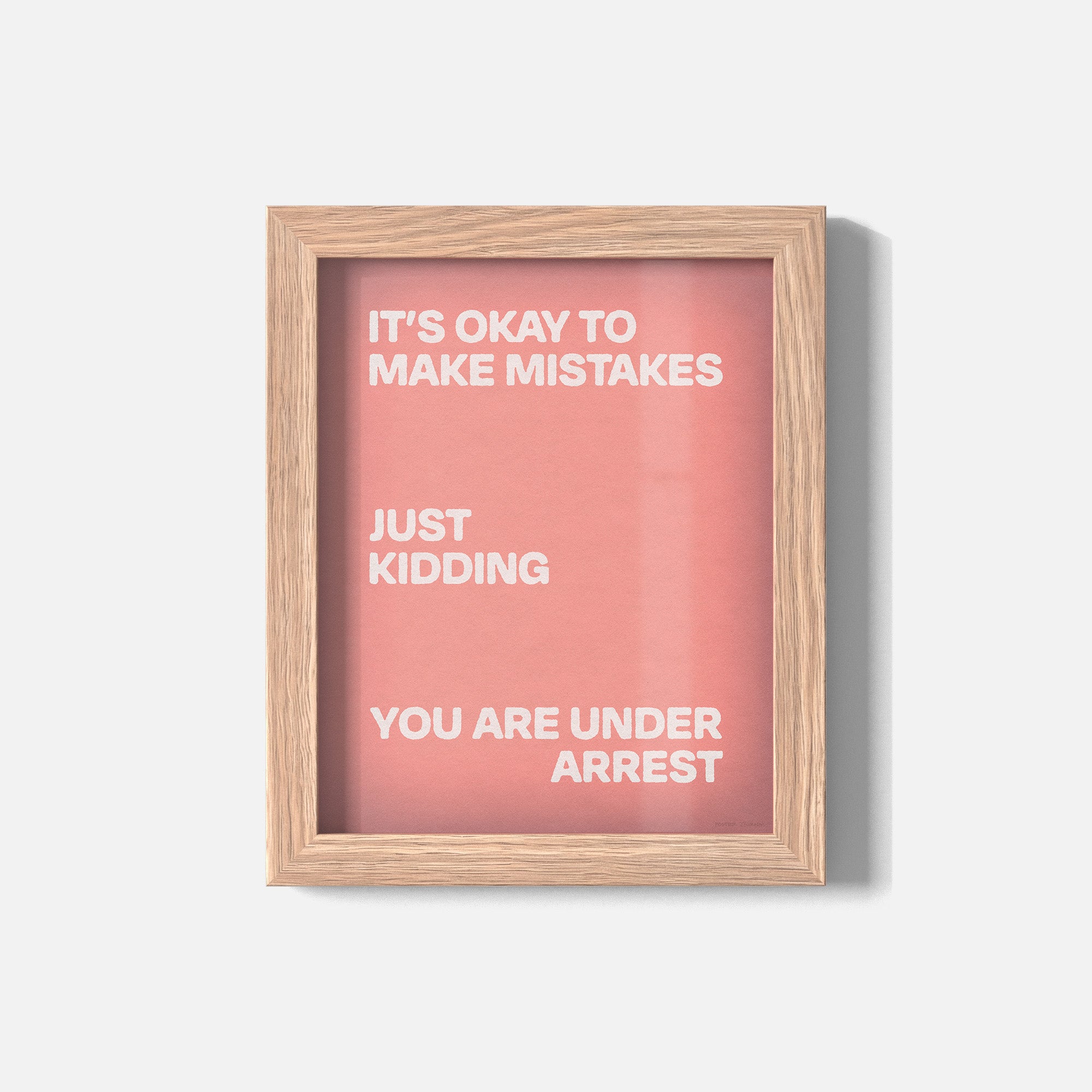 ARREST PRINT