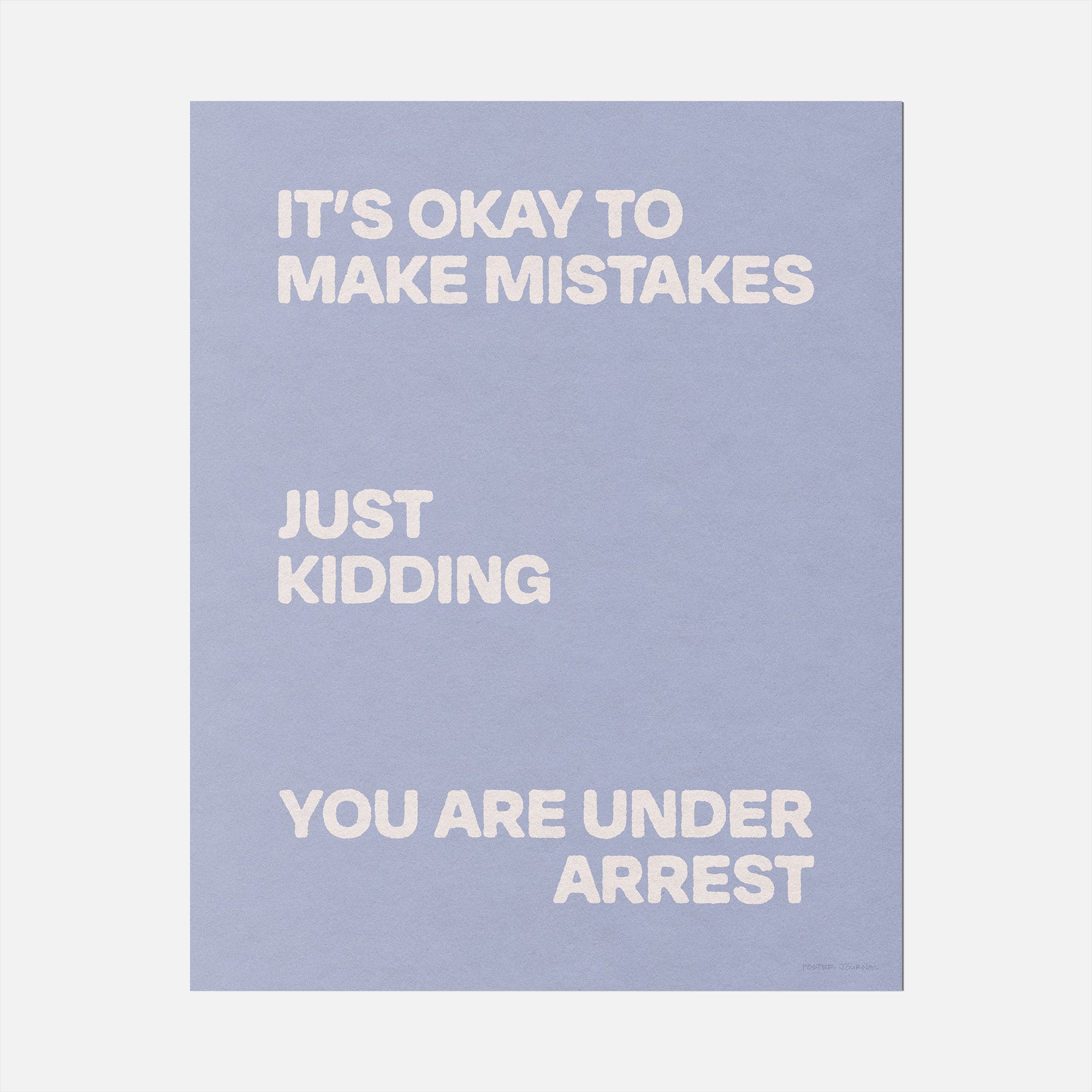 ARREST PRINT