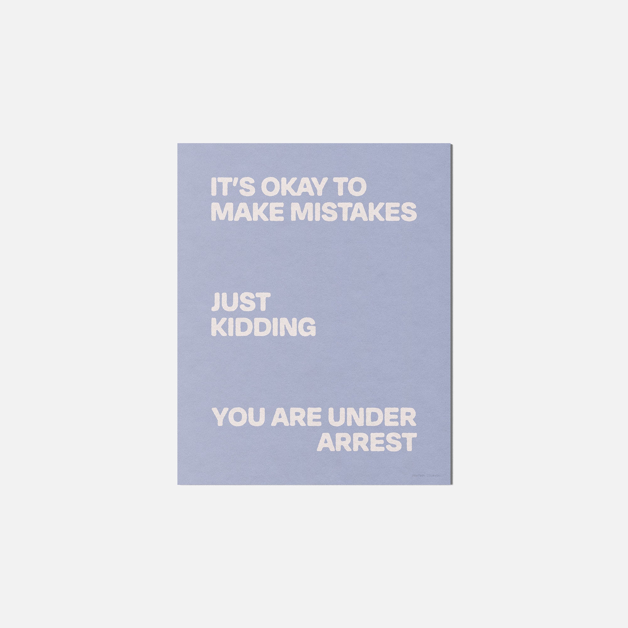 ARREST PRINT