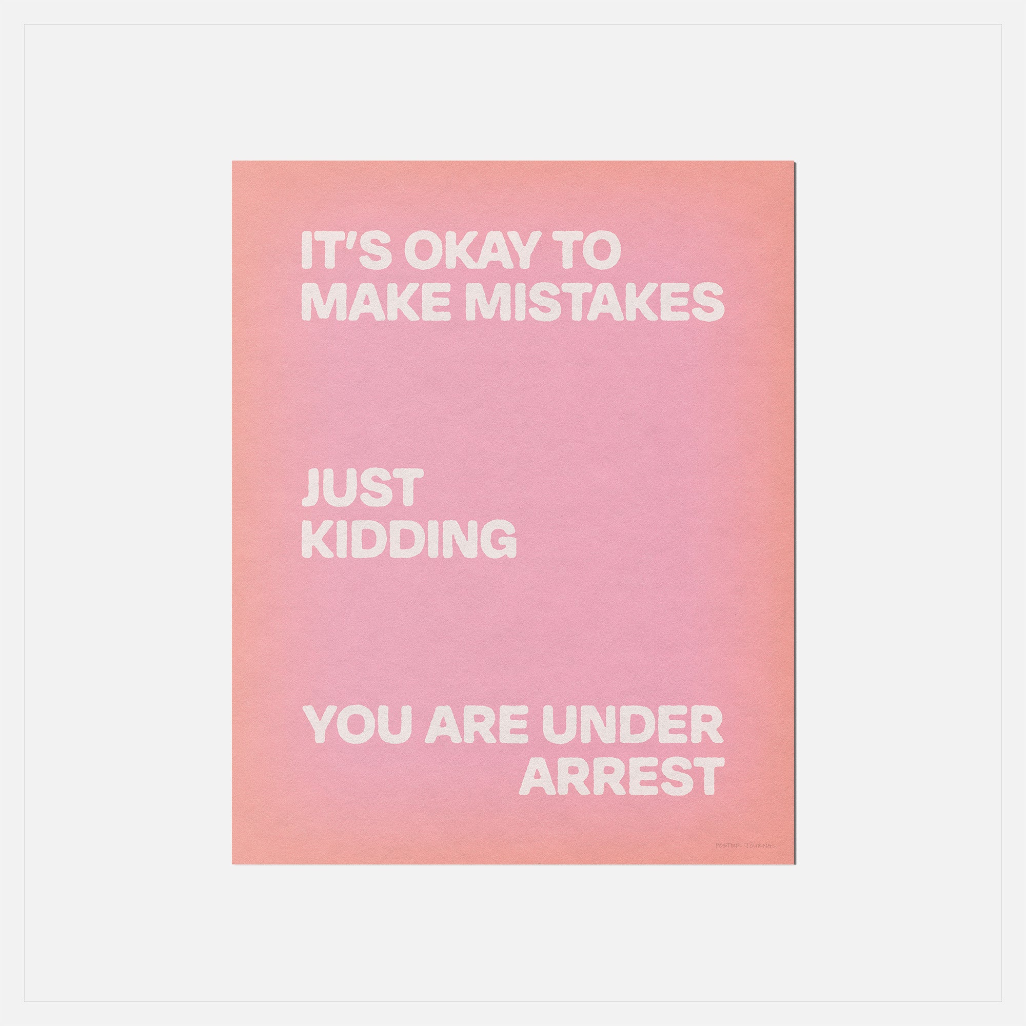 ARREST PRINT
