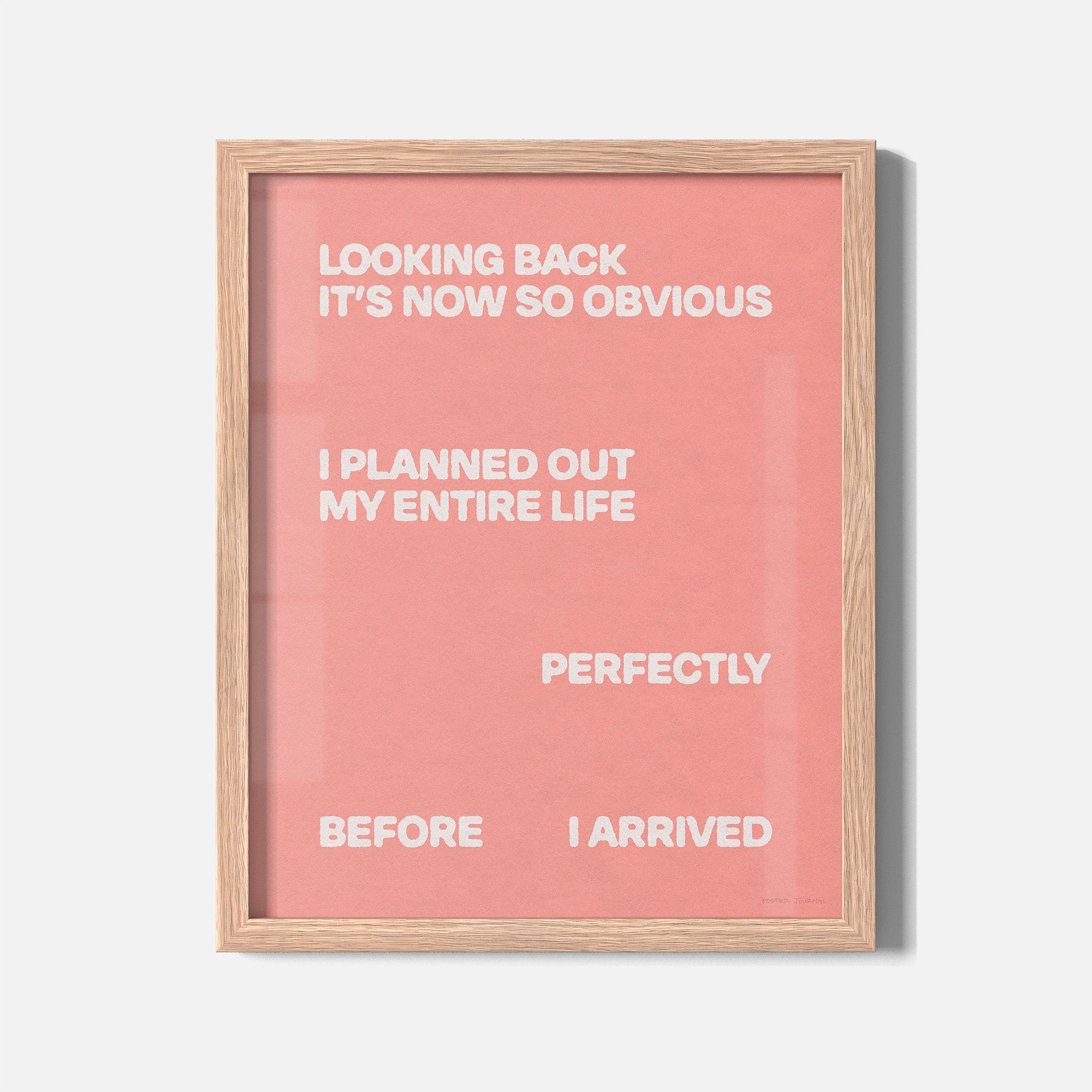 ARRIVED PRINT