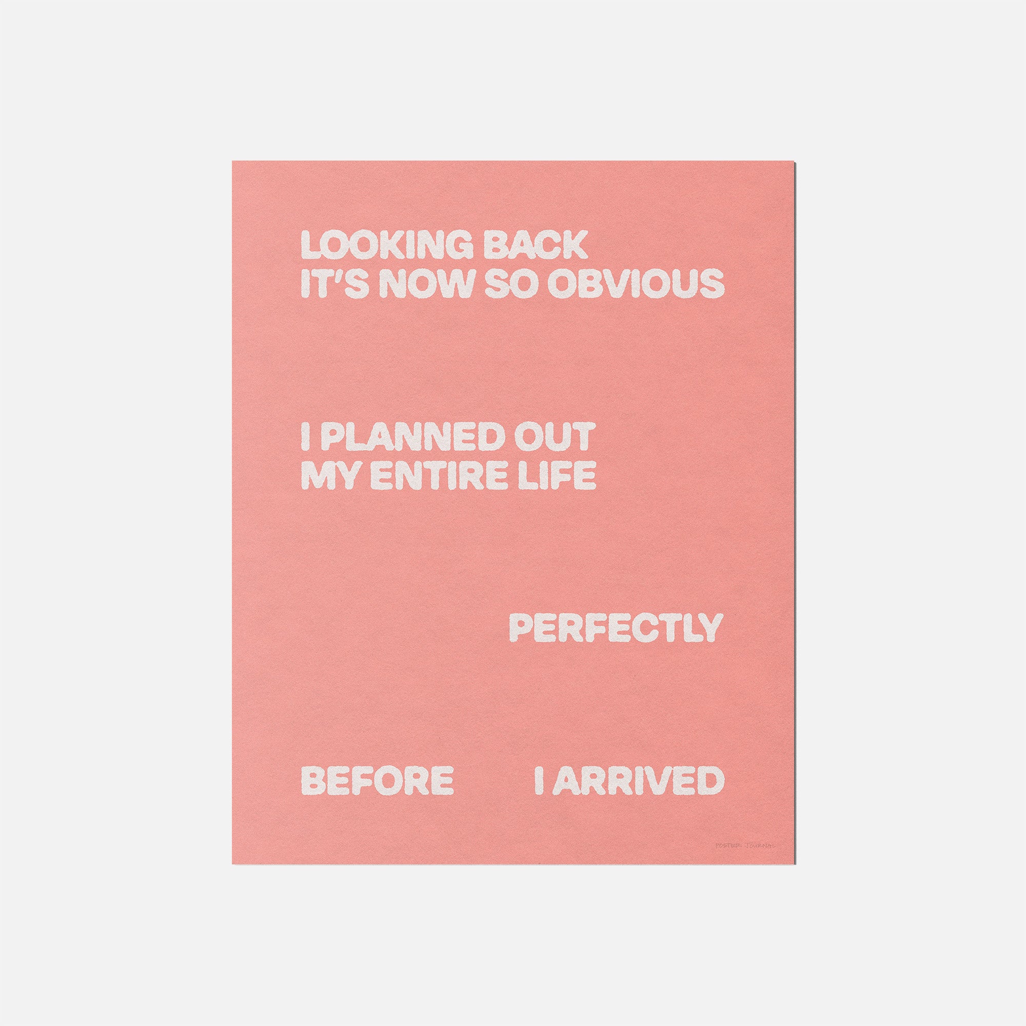 ARRIVED PRINT