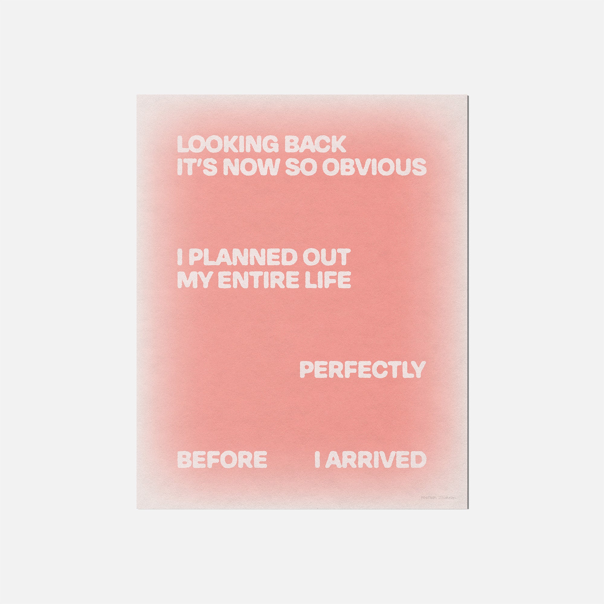 ARRIVED PRINT