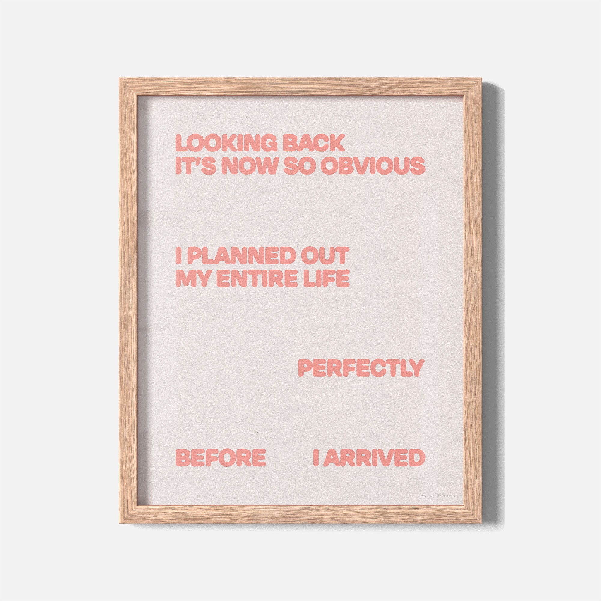 ARRIVED PRINT