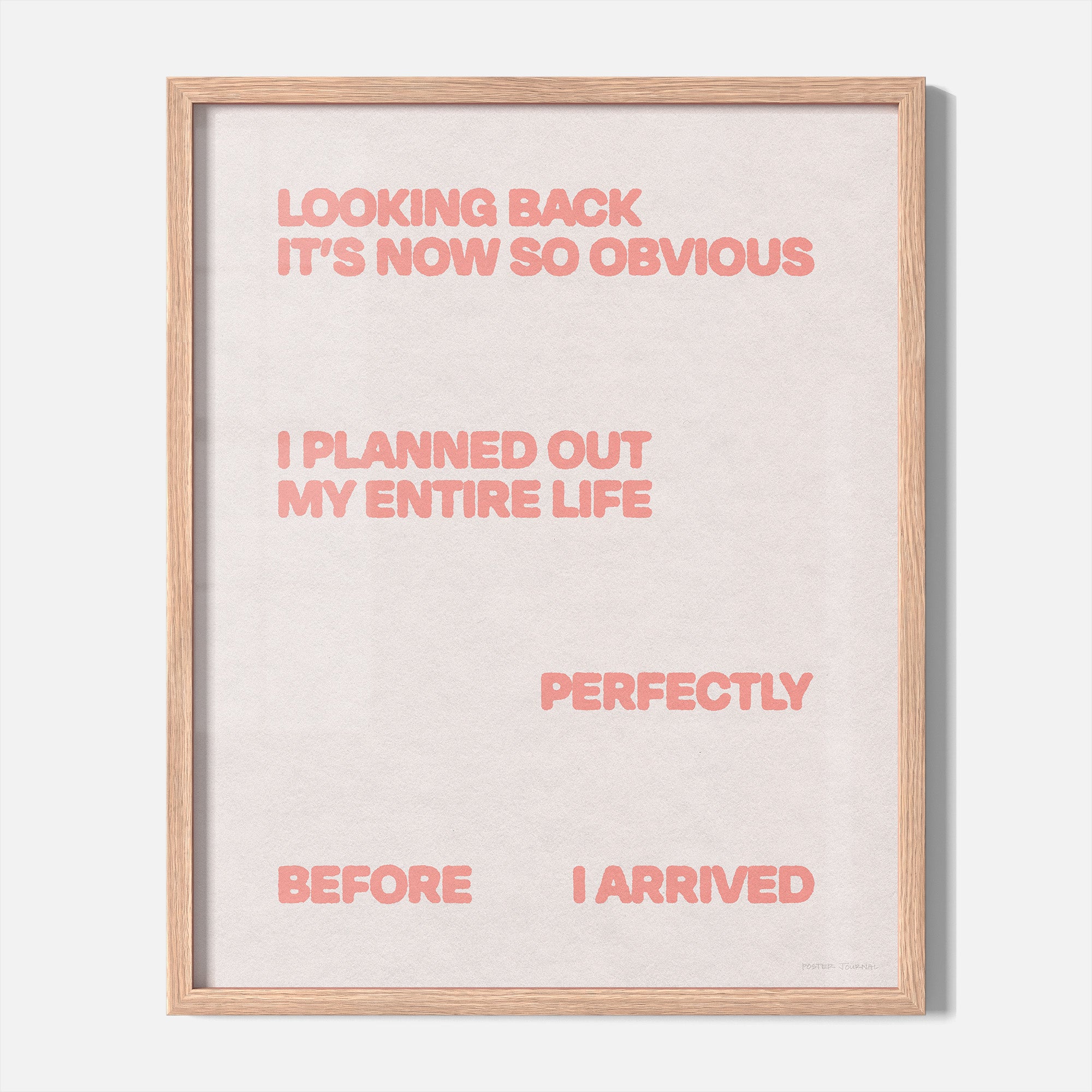 ARRIVED PRINT