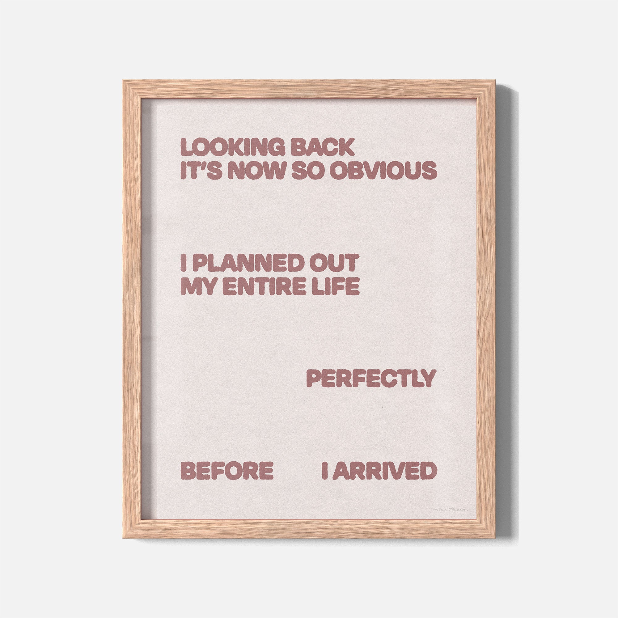 ARRIVED PRINT