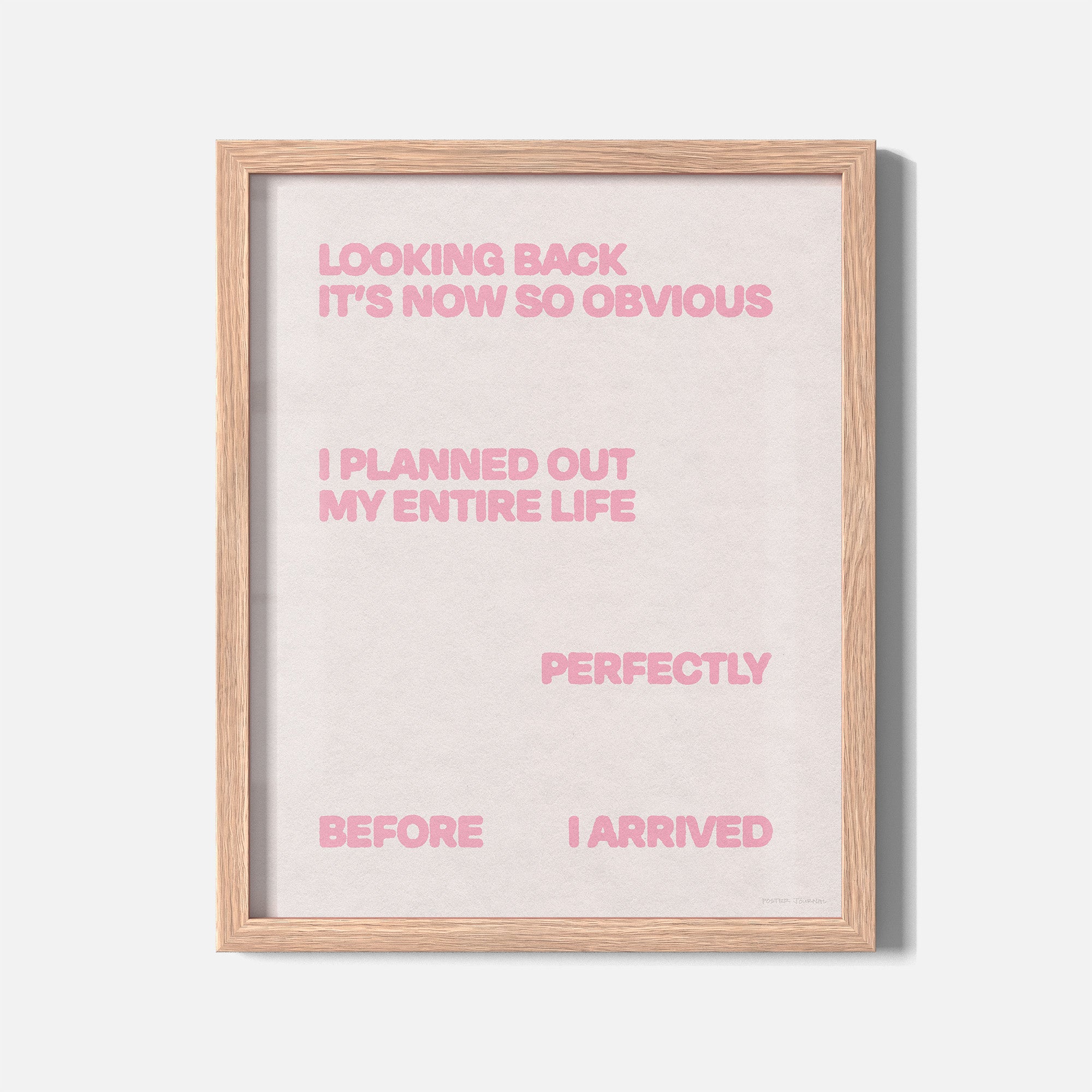 ARRIVED PRINT