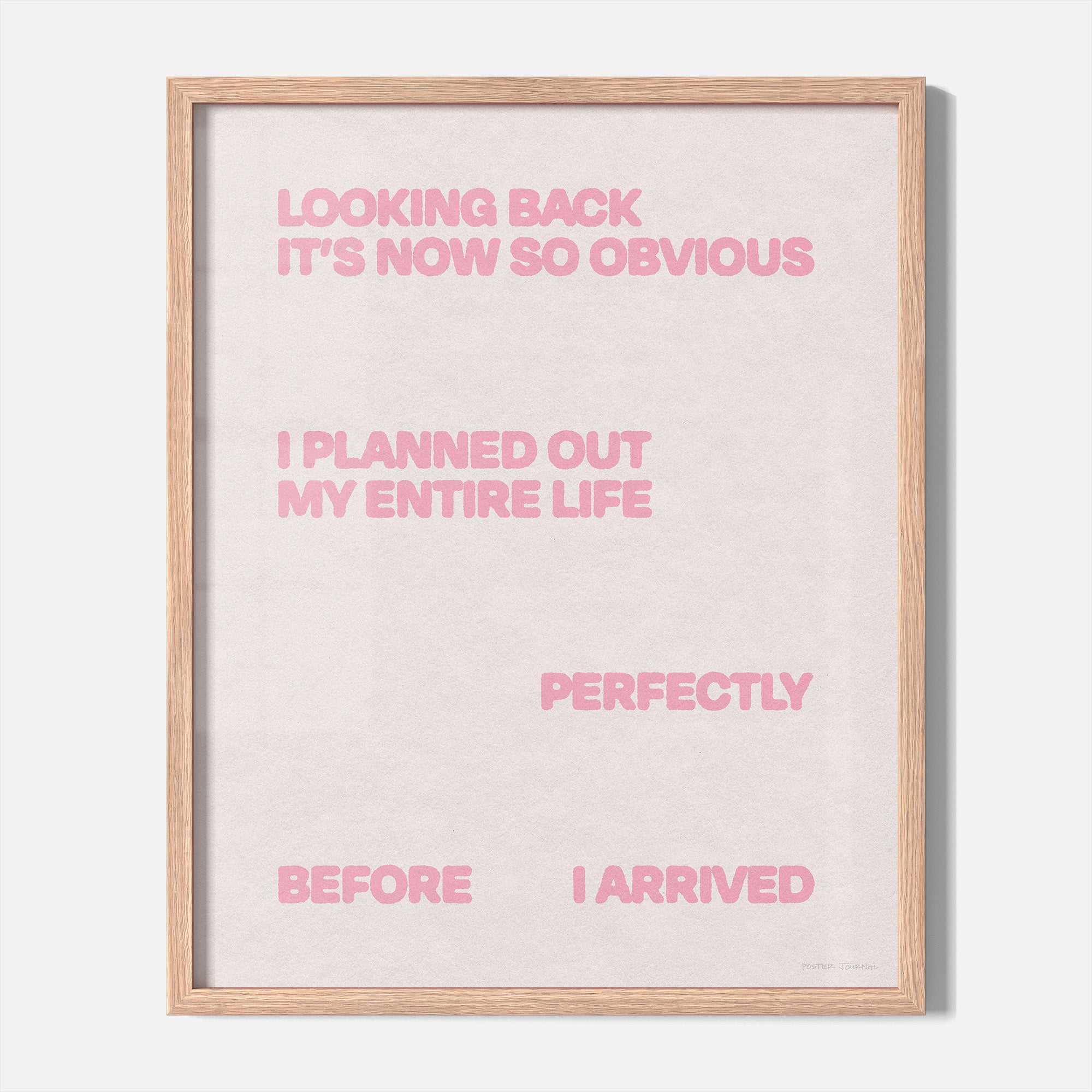 ARRIVED PRINT