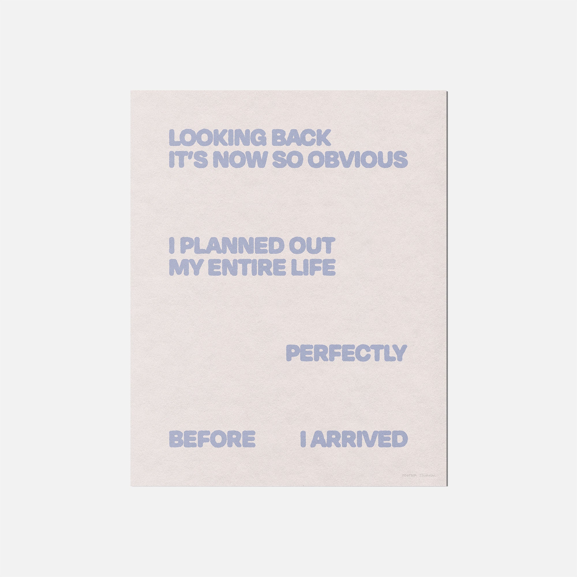 ARRIVED PRINT