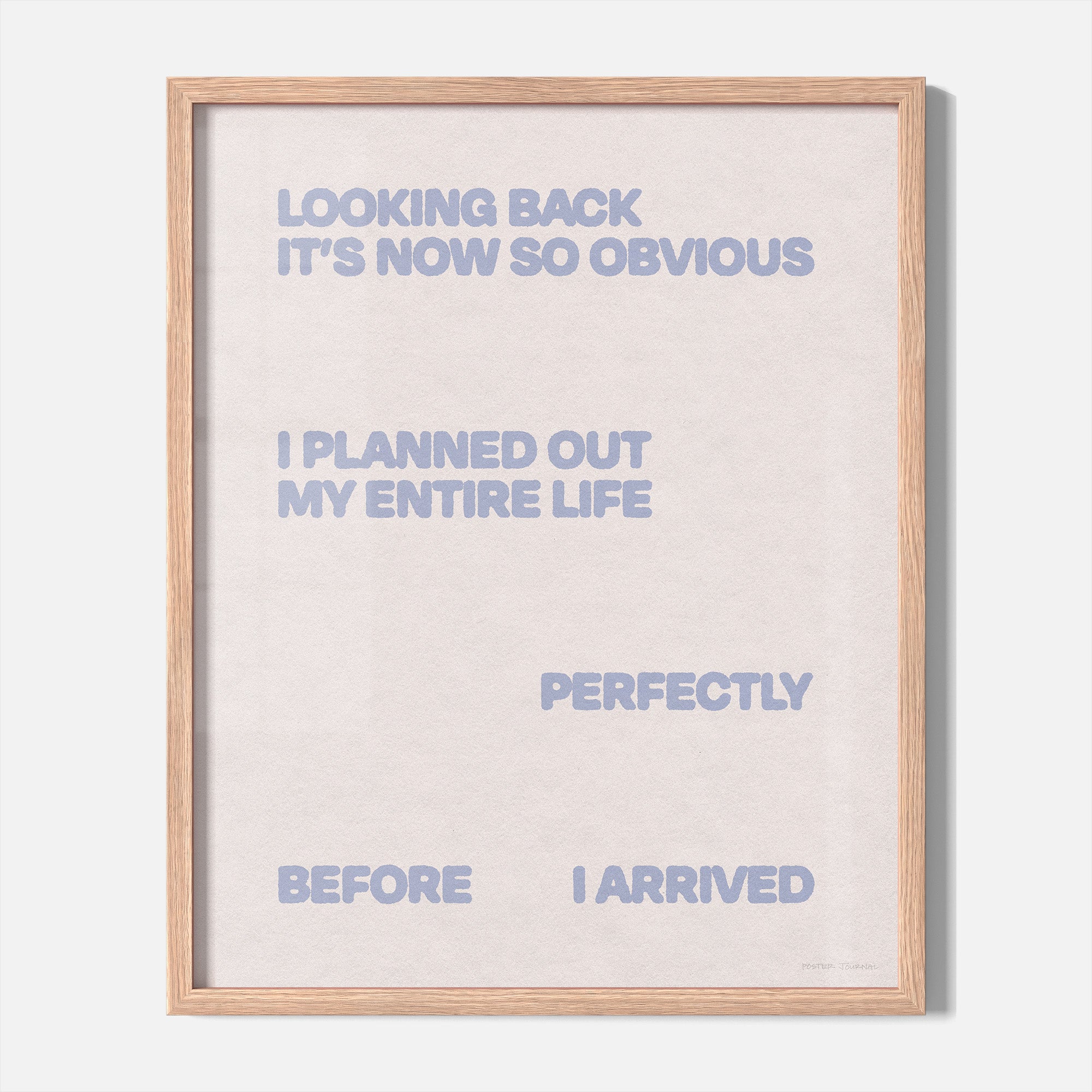 ARRIVED PRINT