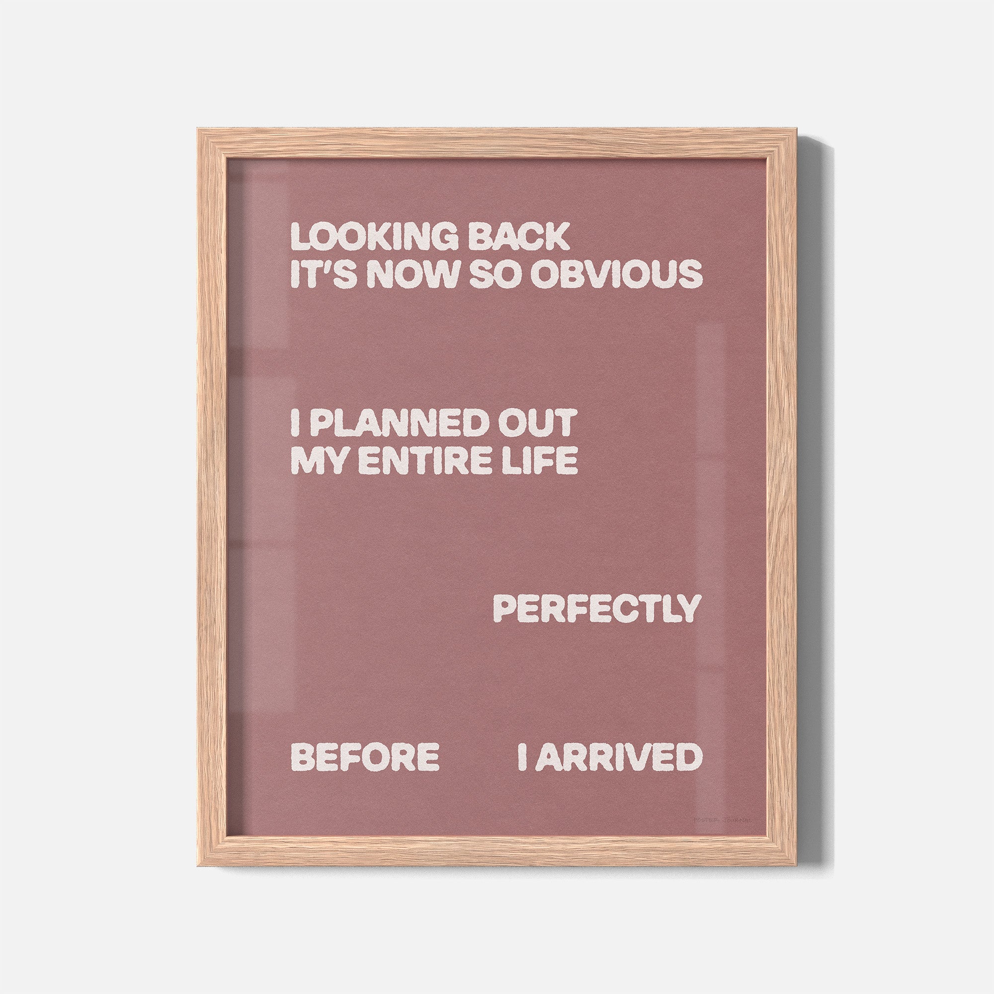 ARRIVED PRINT
