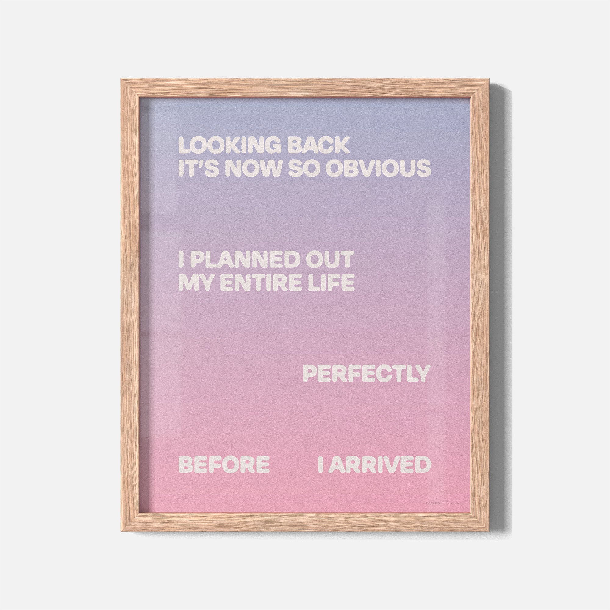 ARRIVED PRINT