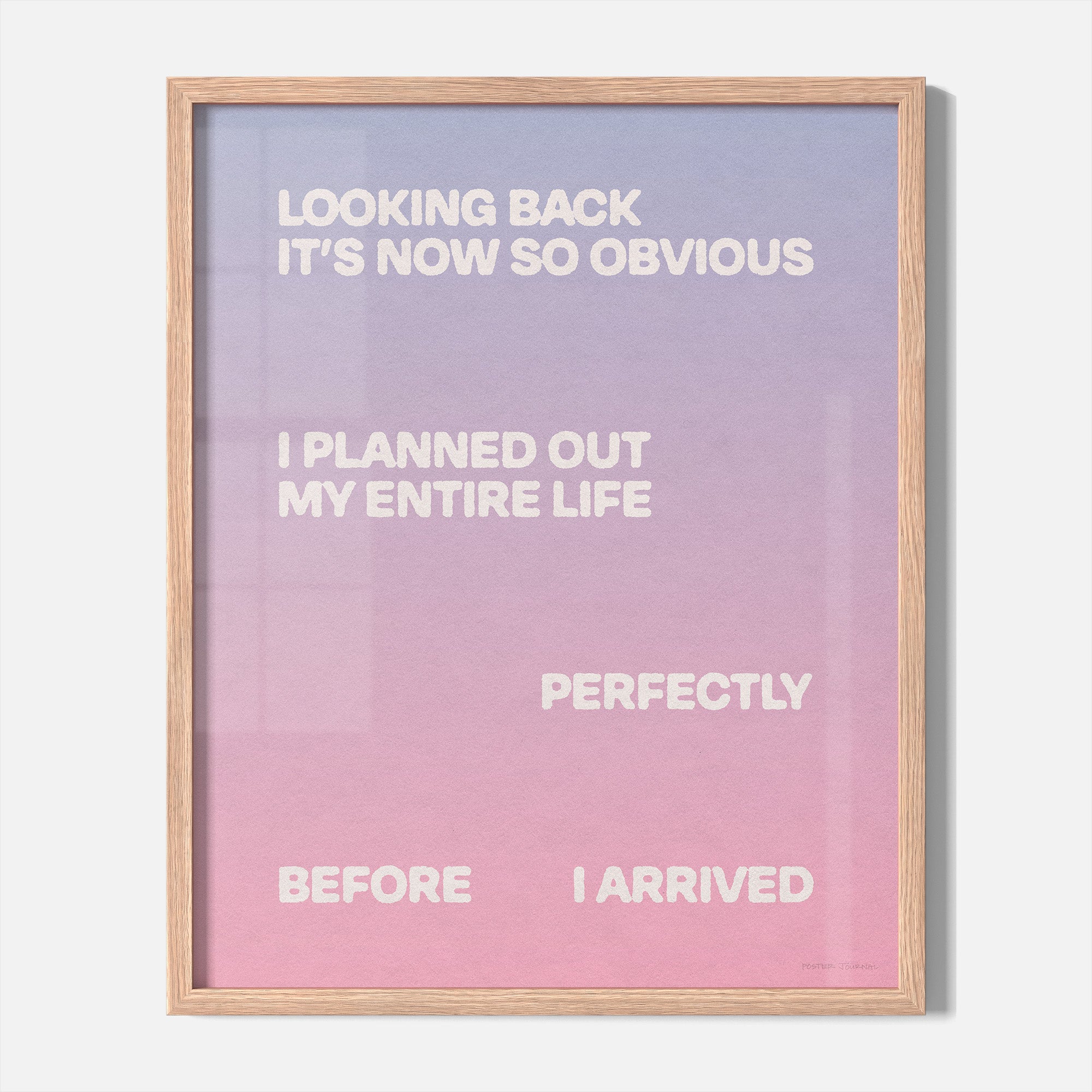ARRIVED PRINT
