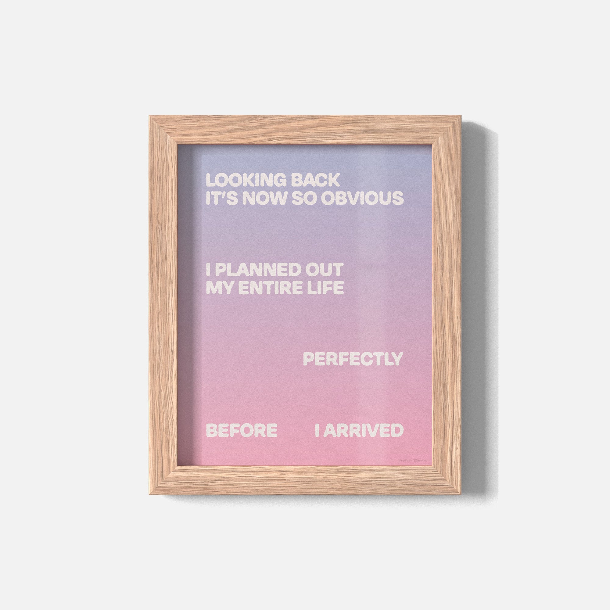 ARRIVED PRINT