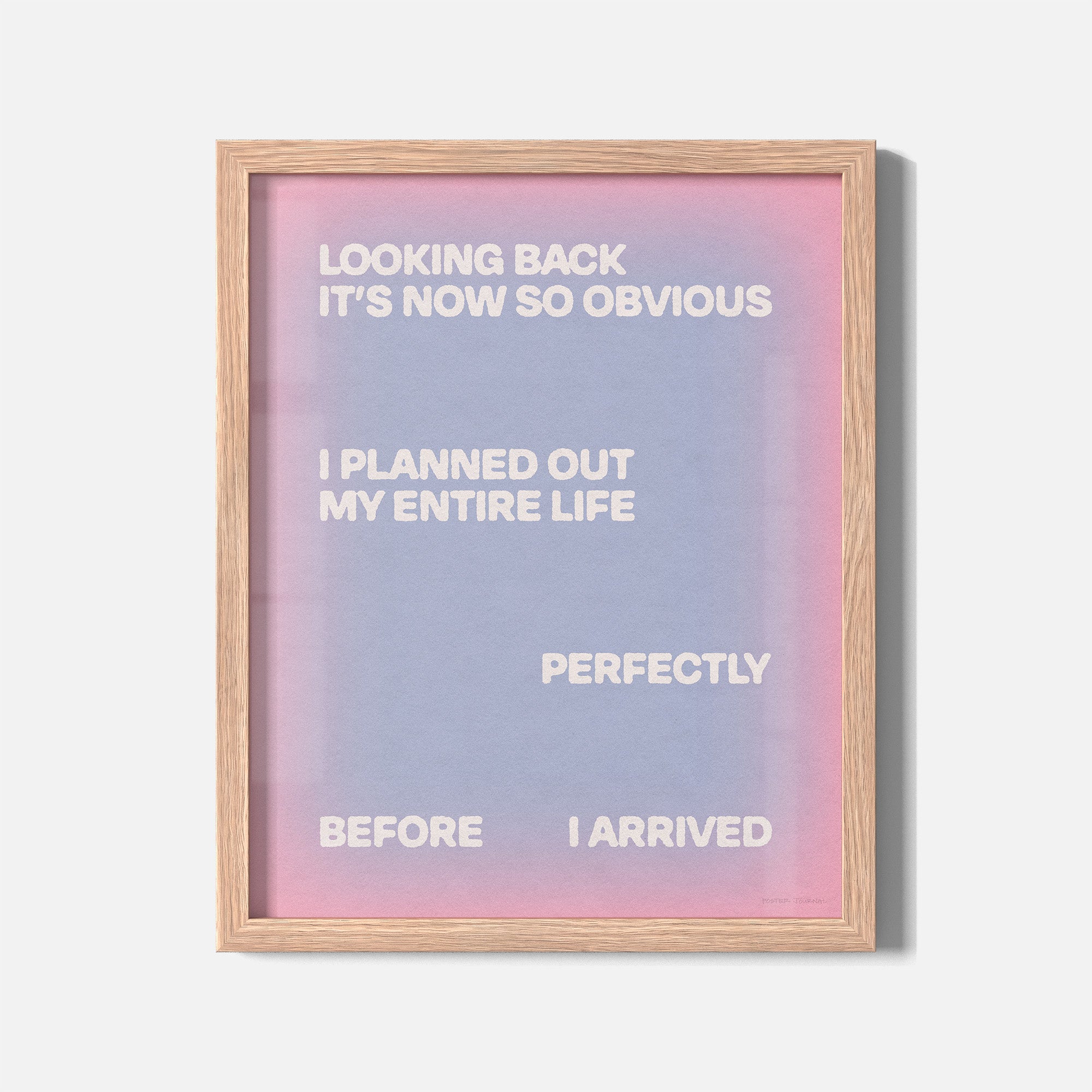 ARRIVED PRINT