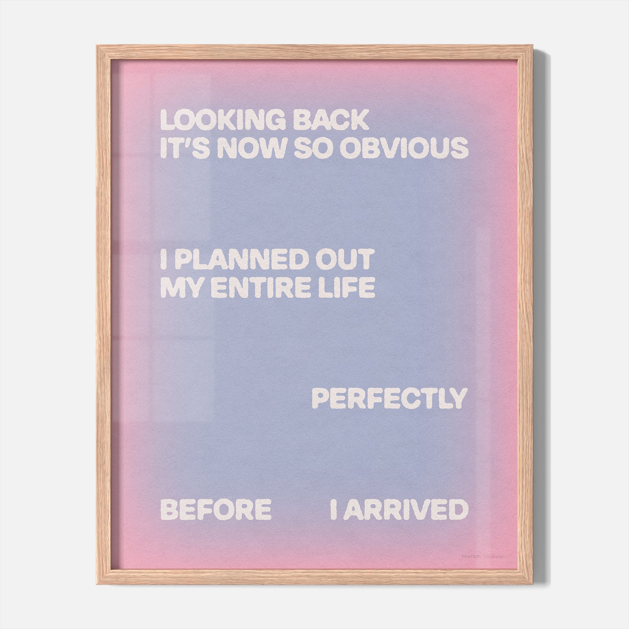 ARRIVED PRINT