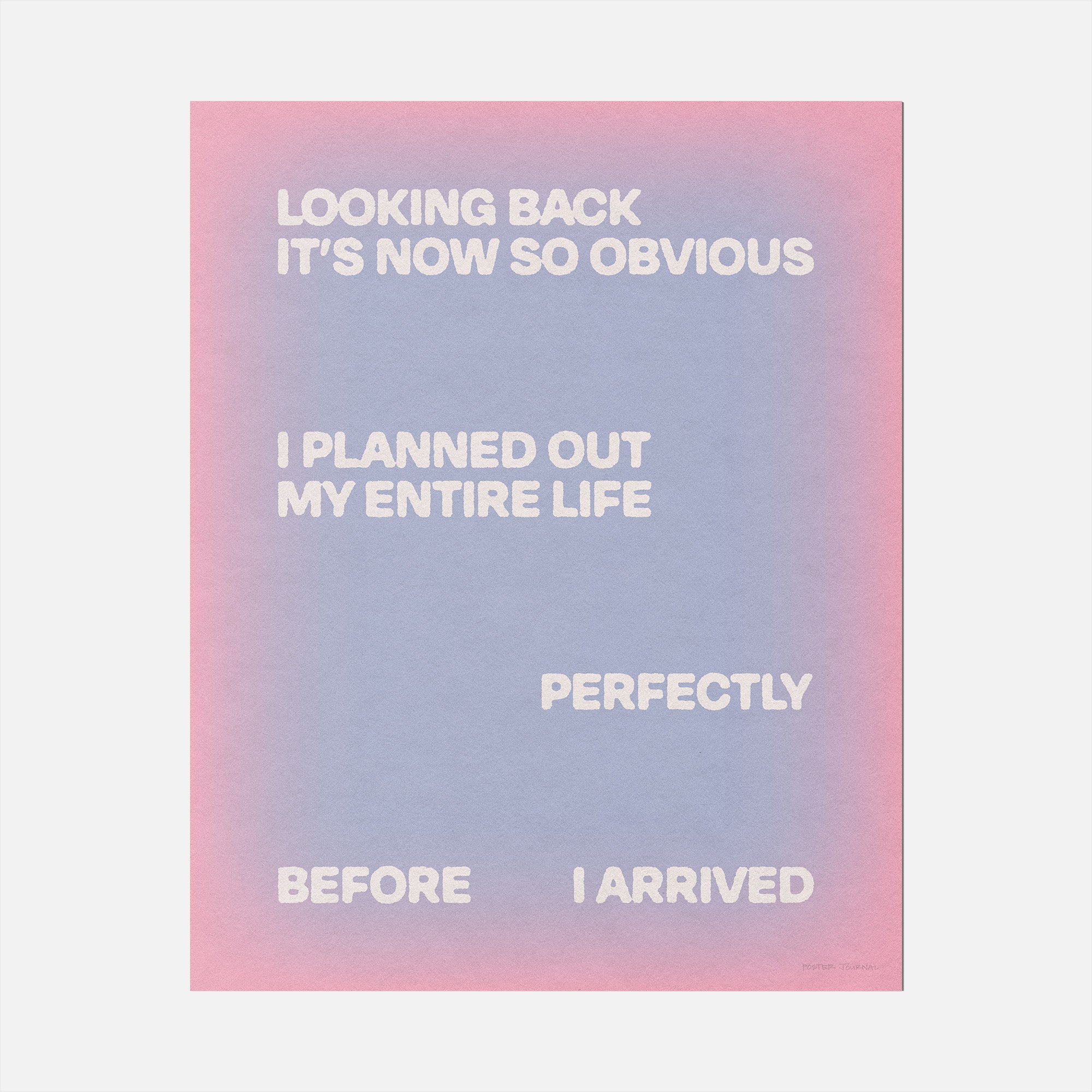 ARRIVED PRINT