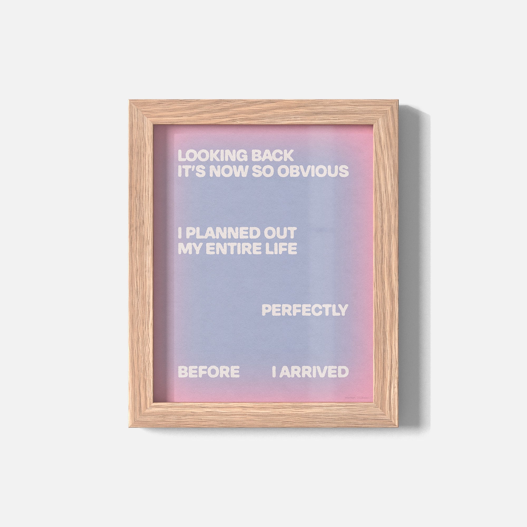ARRIVED PRINT
