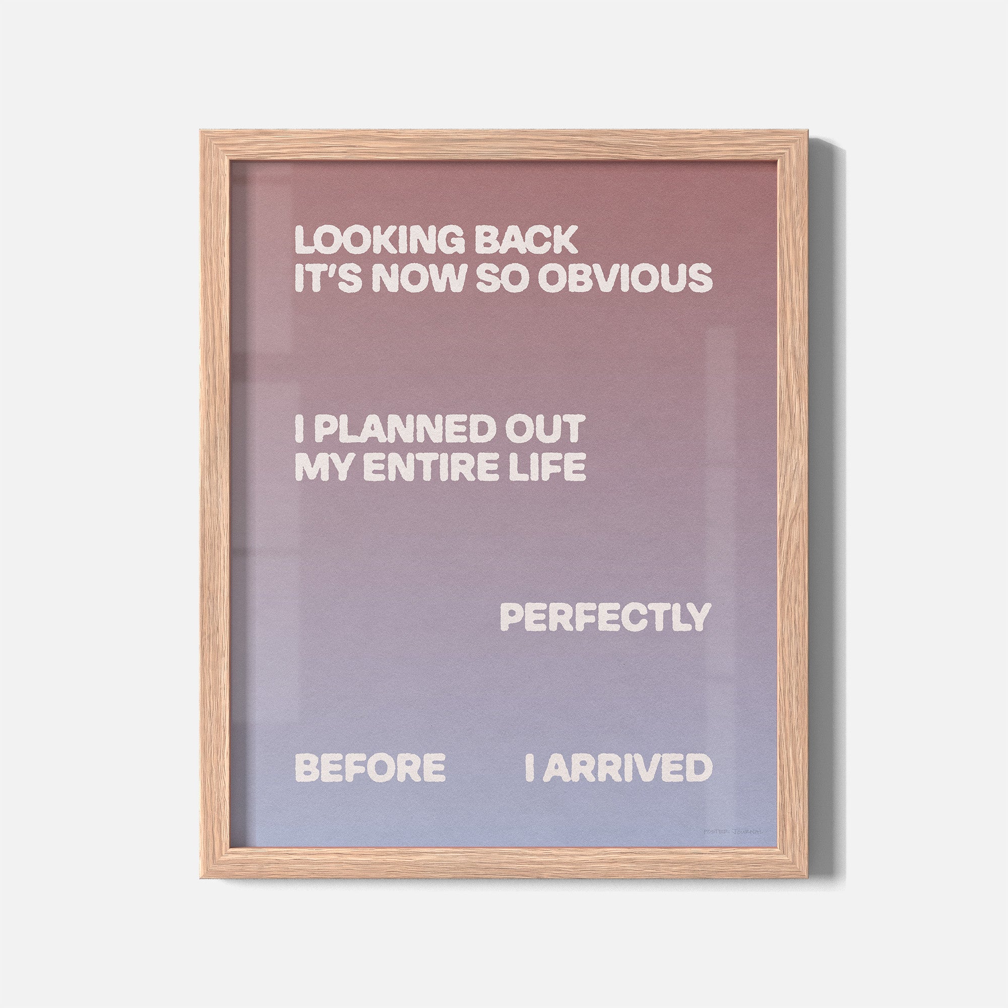 ARRIVED PRINT