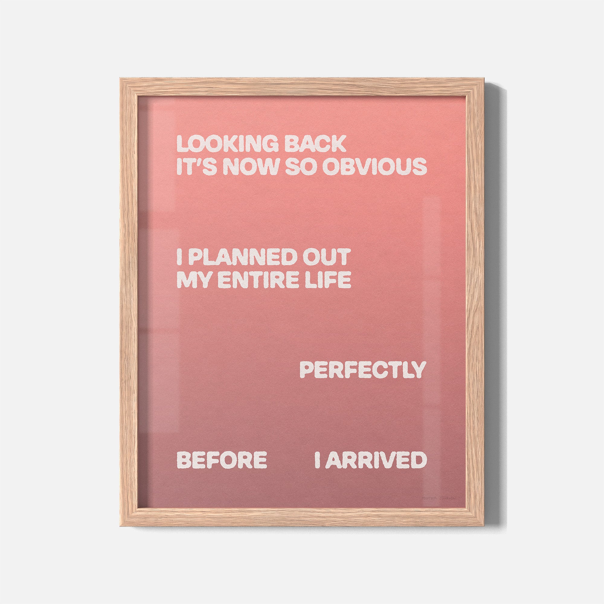 ARRIVED PRINT