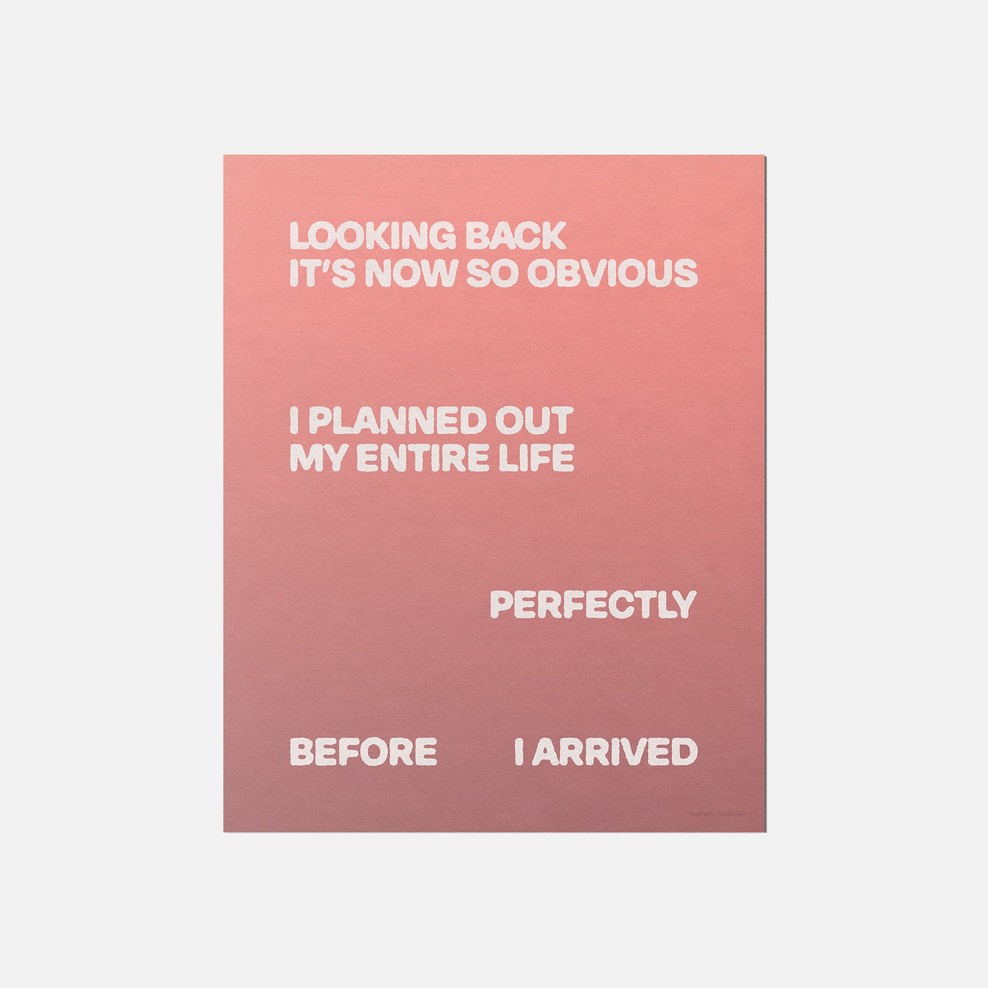 ARRIVED PRINT