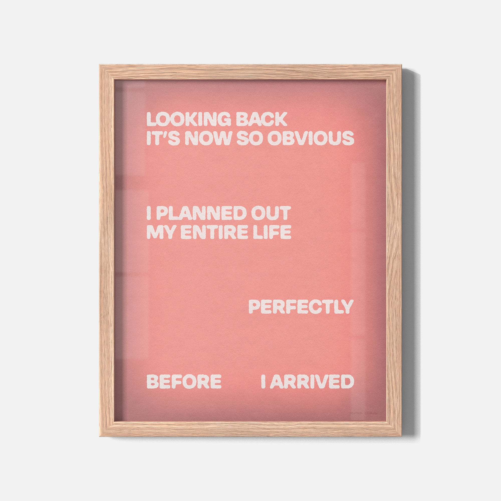 ARRIVED PRINT